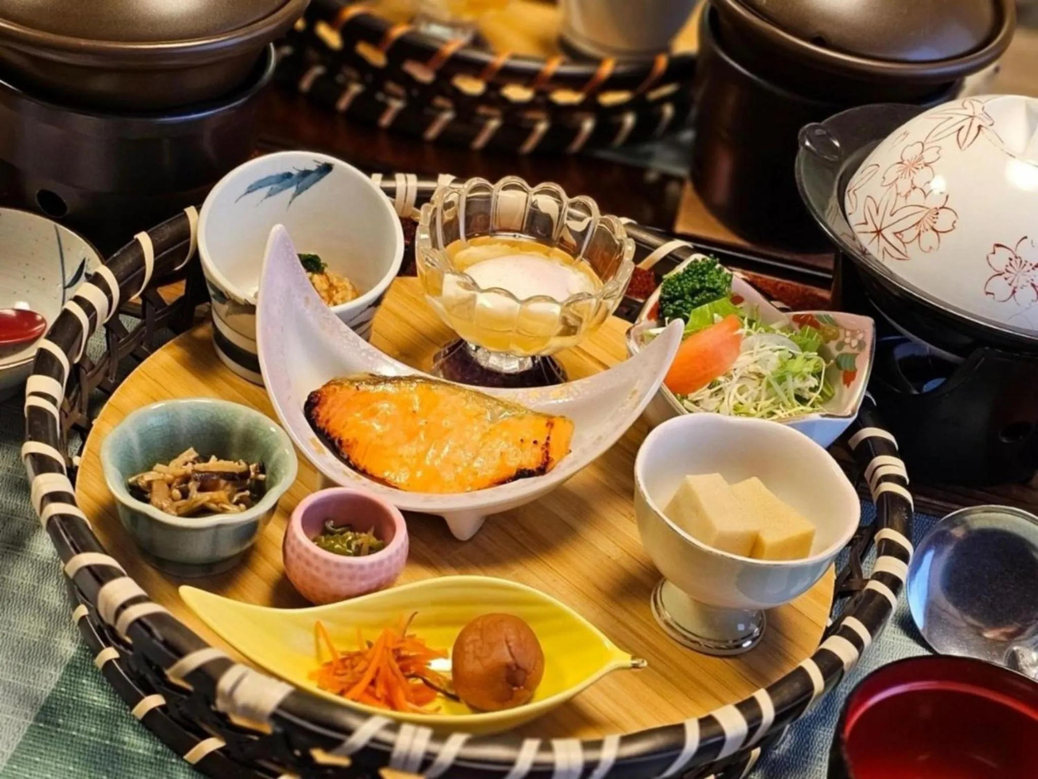 Meals in Harumiya Ryokan