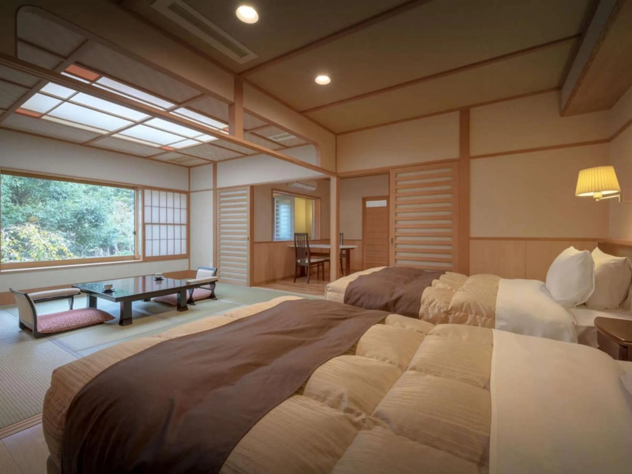 Photo of the whole room in Harumiya Ryokan