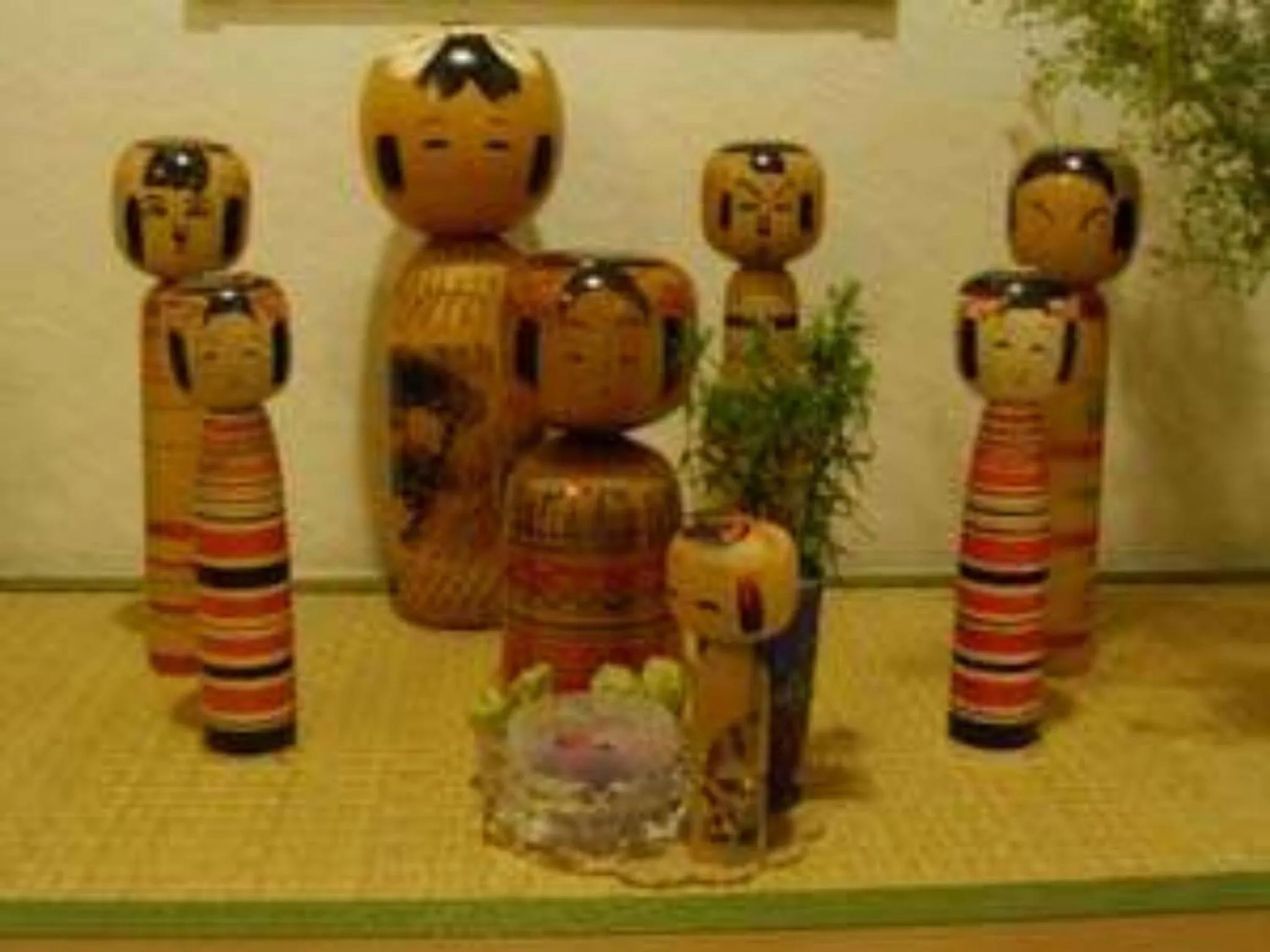 Decorative detail in Harumiya Ryokan