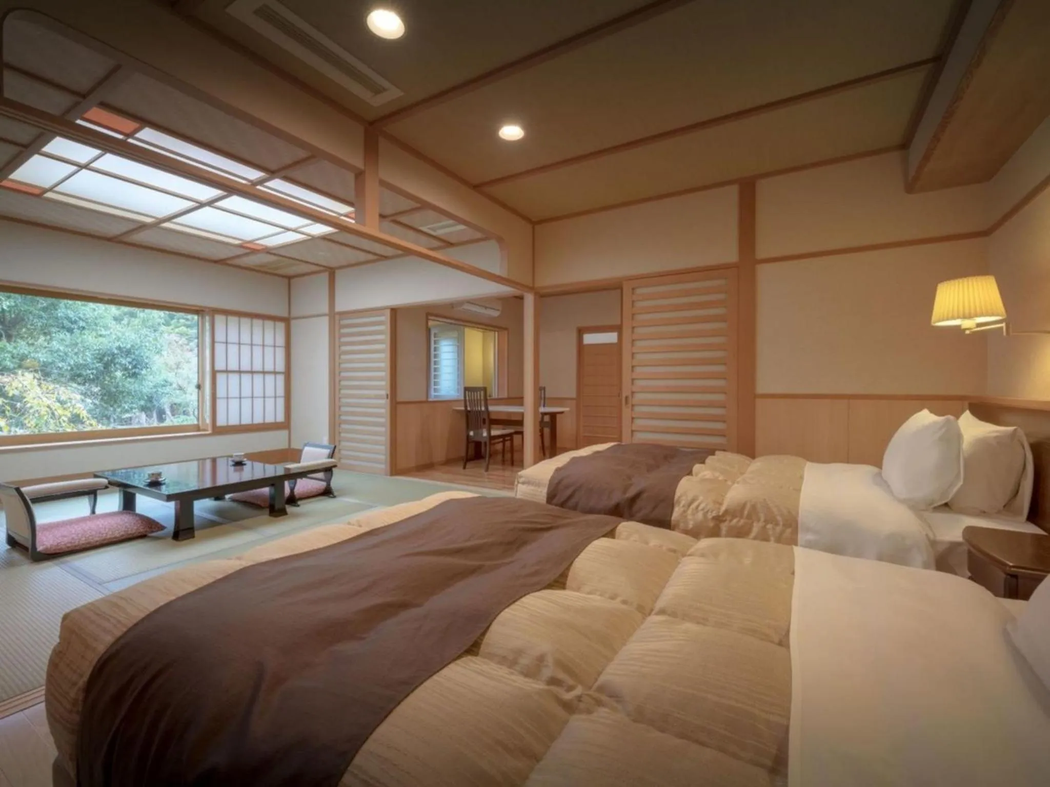 Photo of the whole room in Harumiya Ryokan