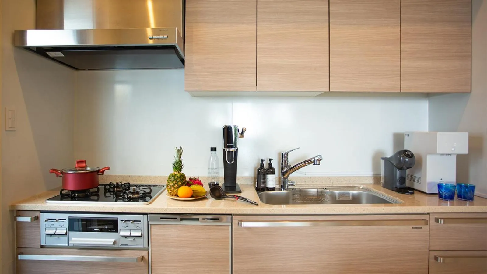 kitchen in Feliz Villa Suite Miyakojima Ueno