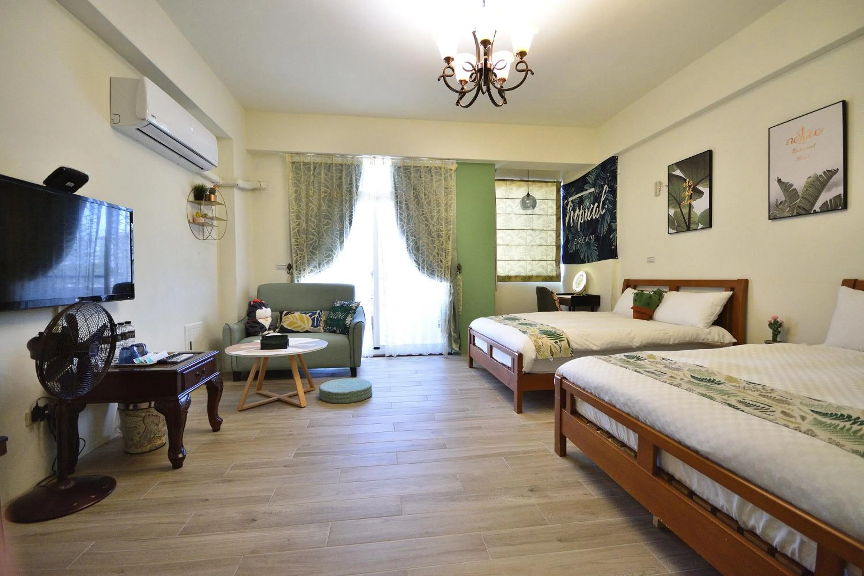 Property building, Bed in Piau Po 21 Inn