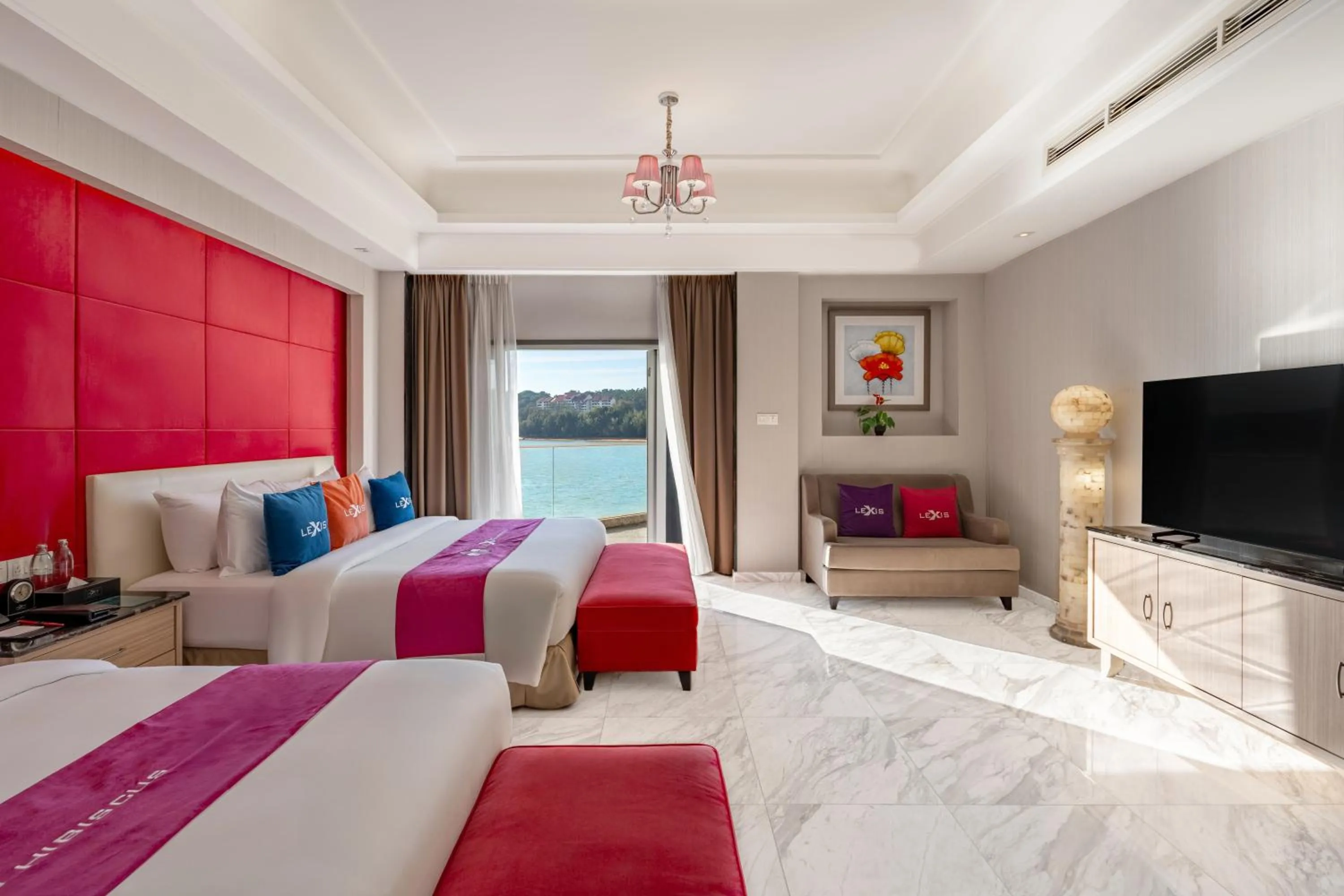 Bed in Lexis Hibiscus Port Dickson