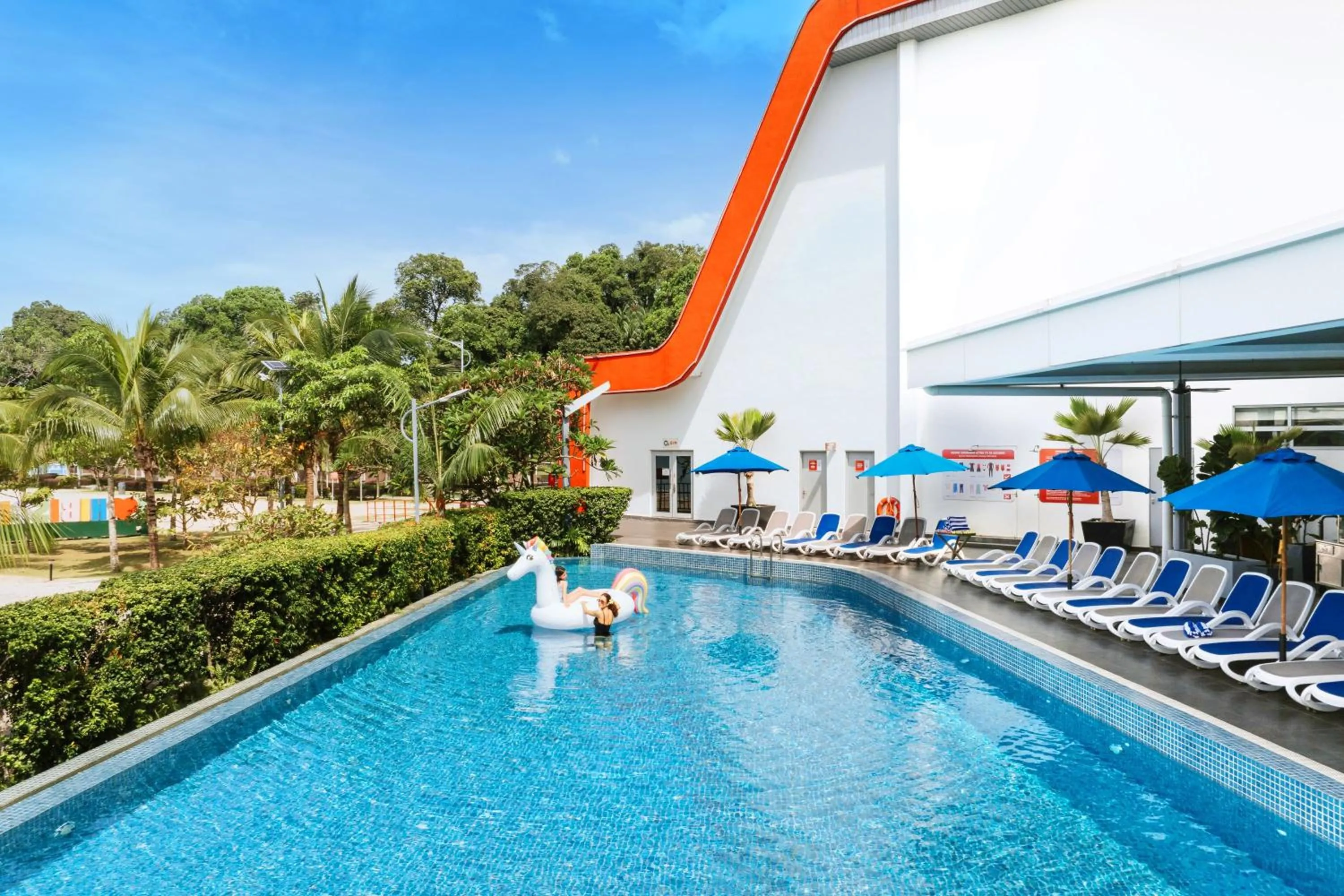 Swimming pool in Lexis Hibiscus Port Dickson