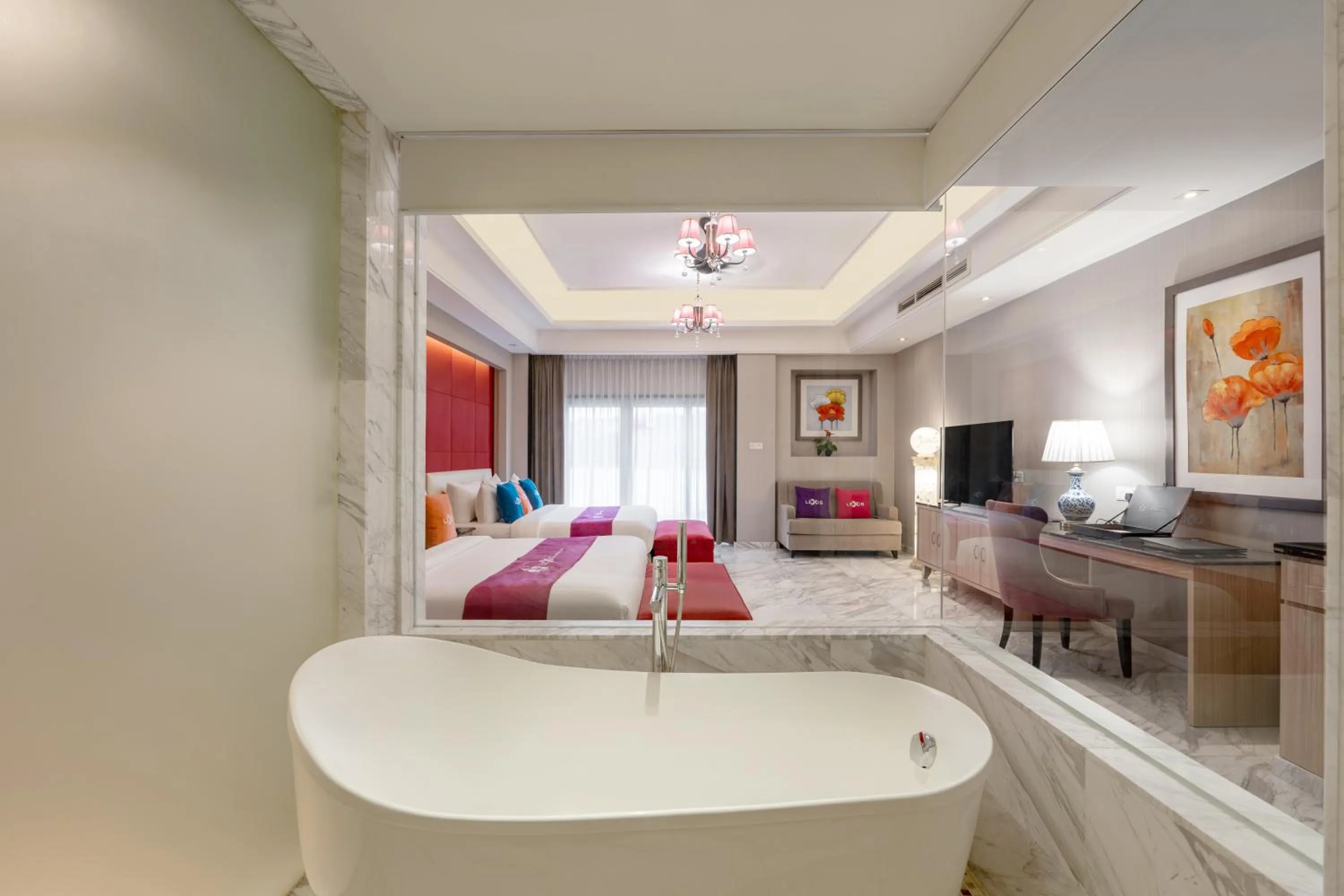 Bed in Lexis Hibiscus Port Dickson