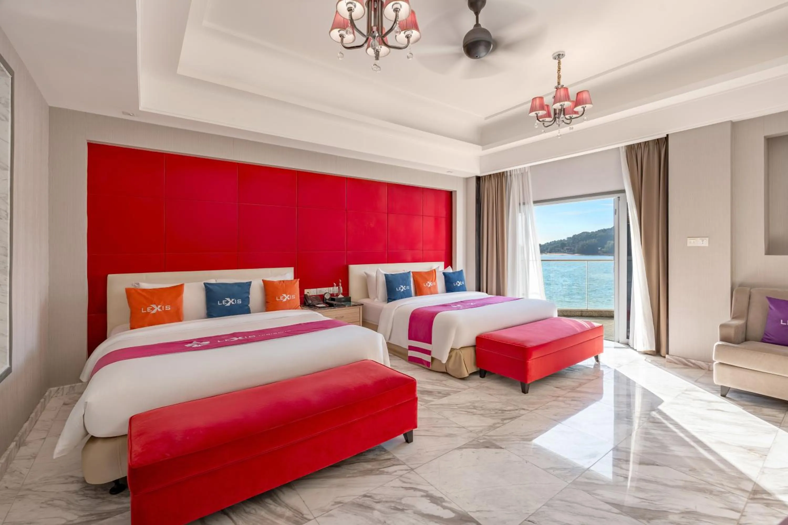 Bed in Lexis Hibiscus Port Dickson