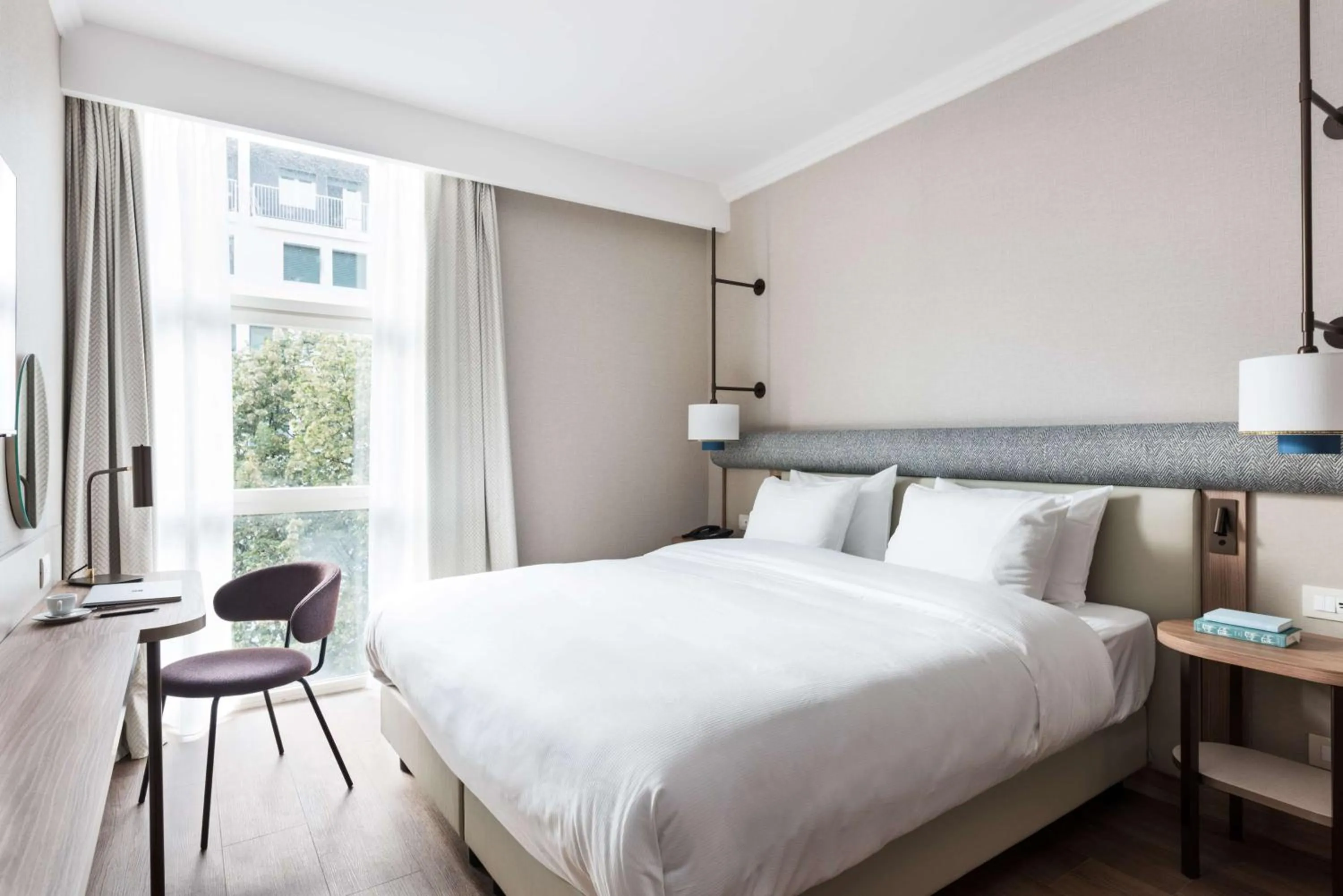 Bed in Ambasciatori Hotel Venice Mestre, Tapestry Collection by Hilton