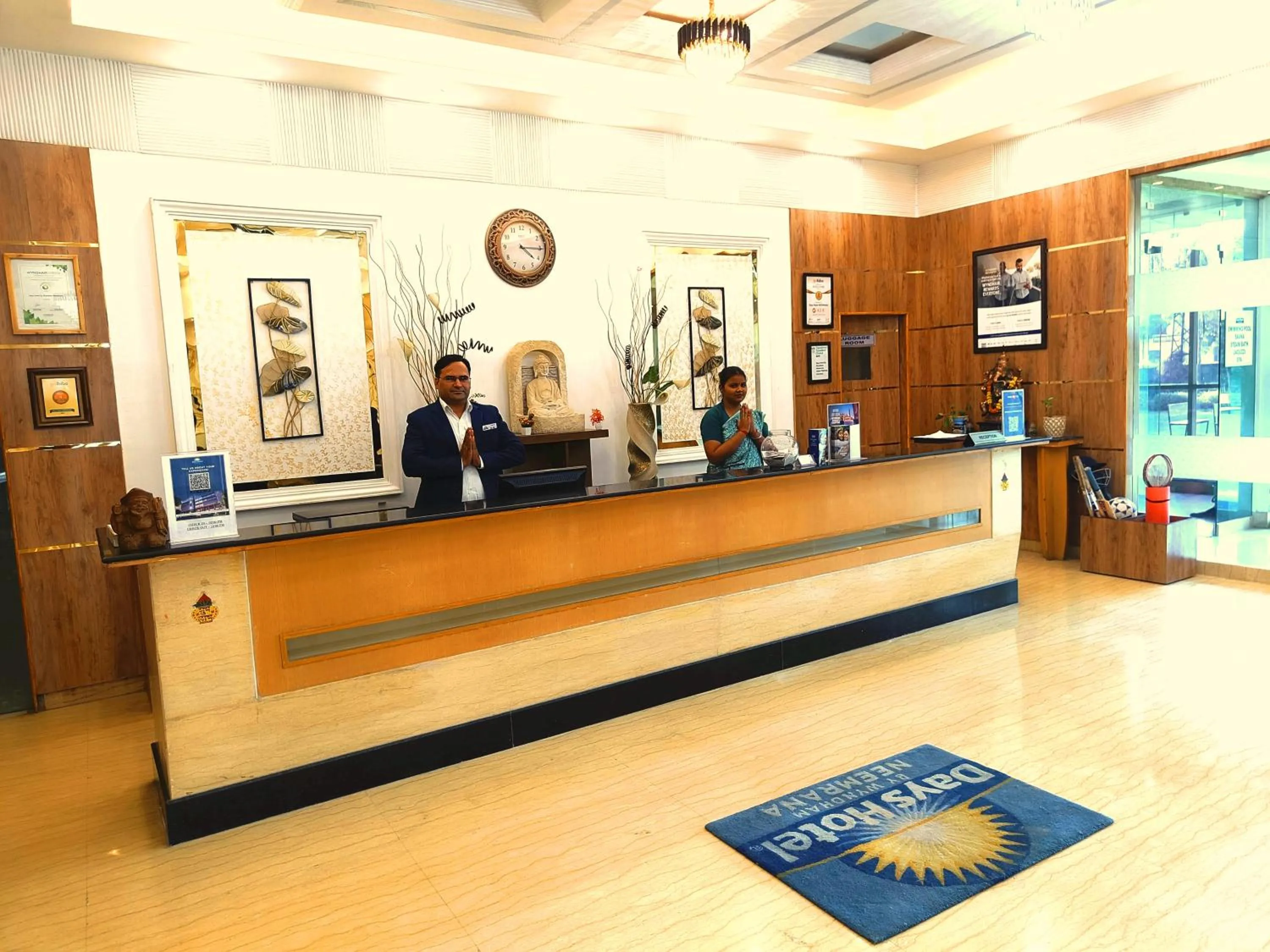 Lobby or reception in Days Hotel By Wyndham Neemrana