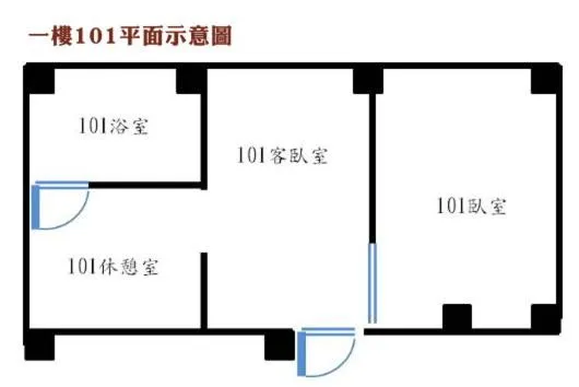 Photo of the whole room in Jiufen B&B Uncle Xie's