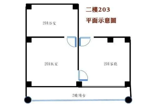 Floor plan in Jiufen B&B Uncle Xie's