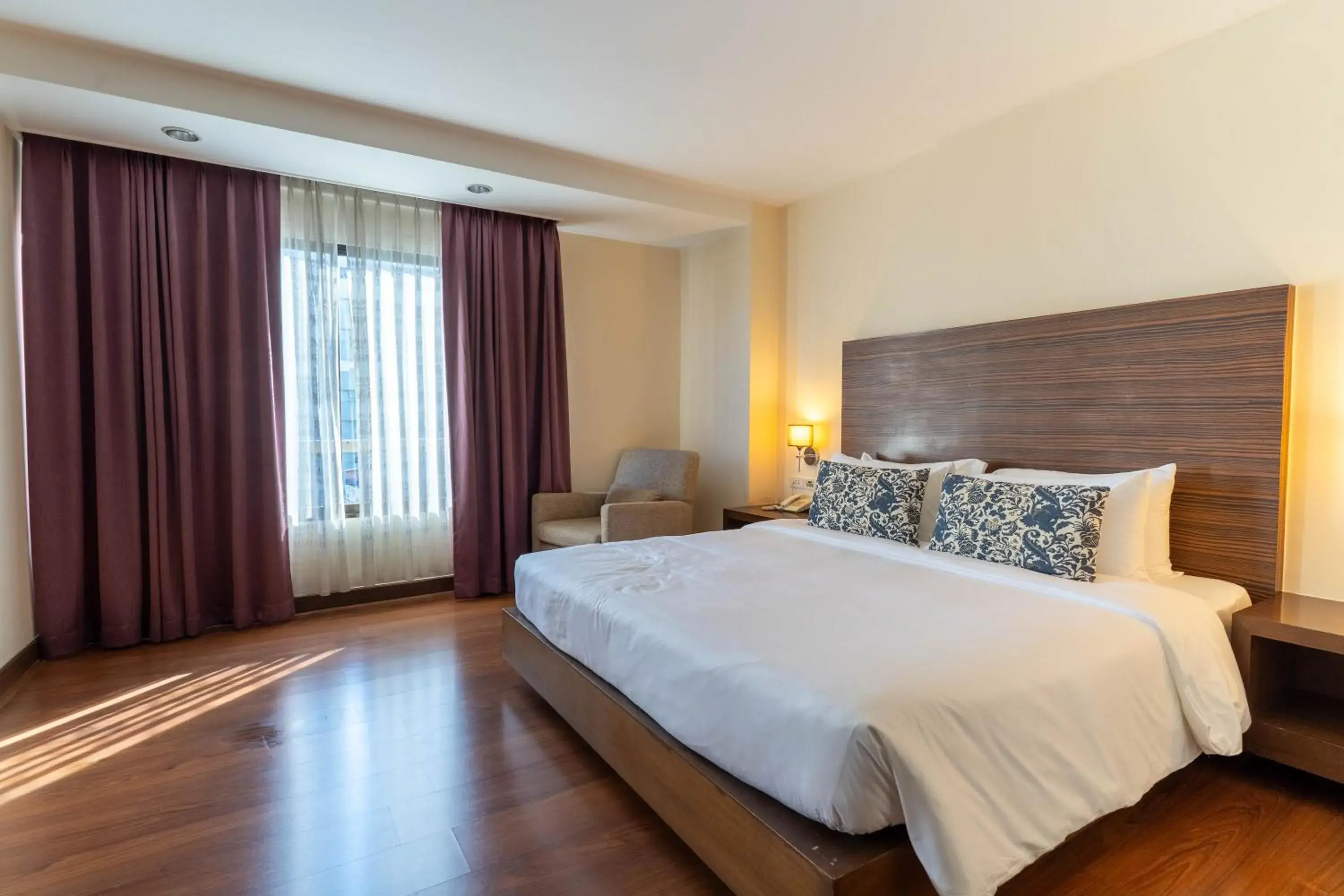 Bedroom, Bed in Journeyhub Sukhumvit 26, Bangkok - Formerly St James Hotel Bedroom, Bed in Journeyhub Sukhumvit 26, Bangkok - Formerly St James Hotel