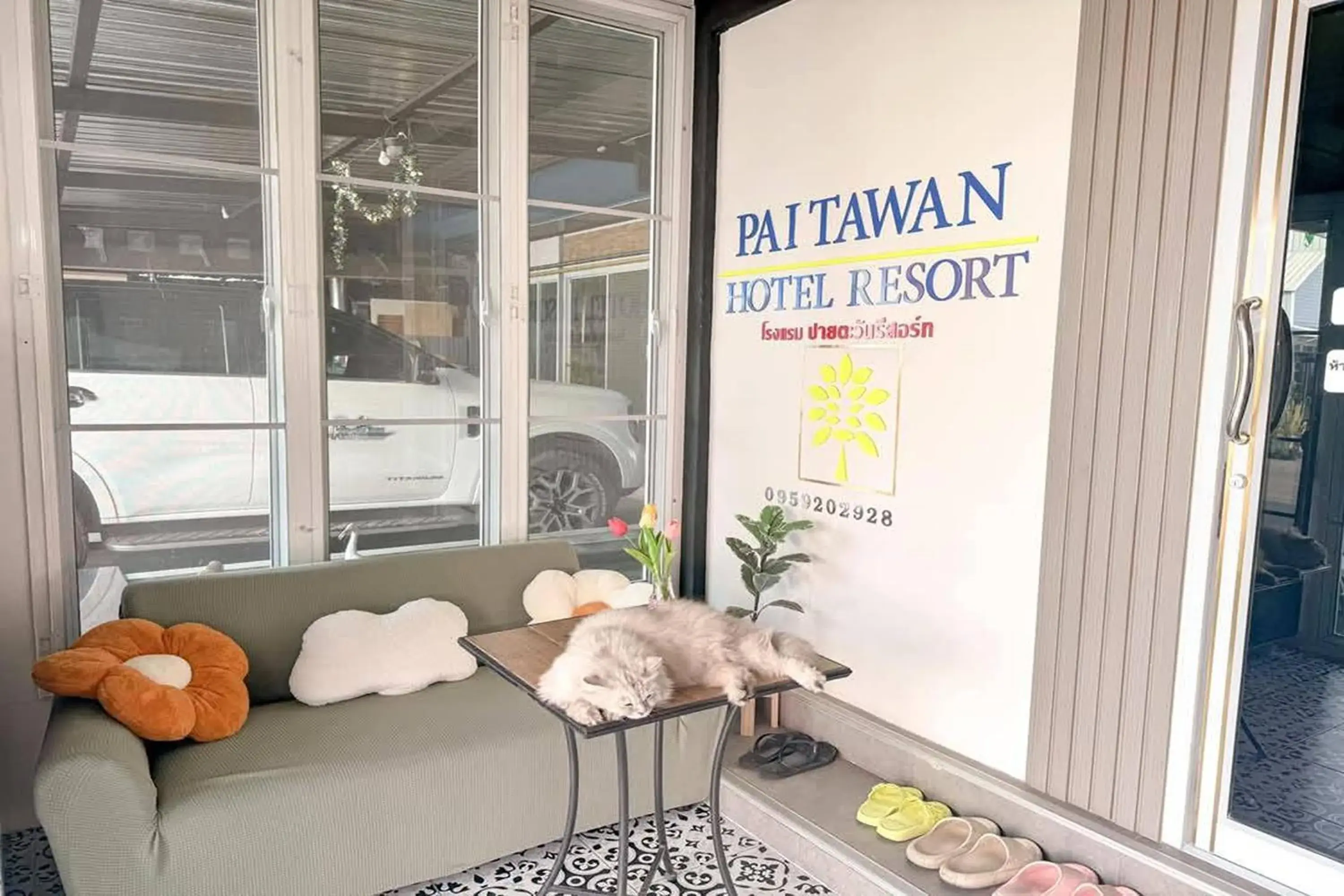 Lobby or reception in Pai Tawan Resort Hotel - Pet friendly Lobby or reception in Pai Tawan Resort Hotel - Pet friendly