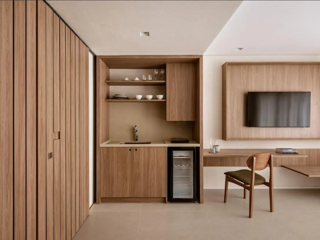 Kitchen or kitchenette in Aloe Vila Nova Conceição