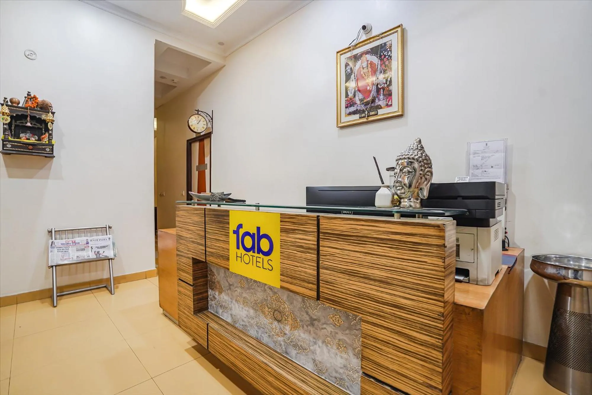 Lobby or reception in FabHotel Rivlet Premium - Nr Jama Masjid and Red Fort