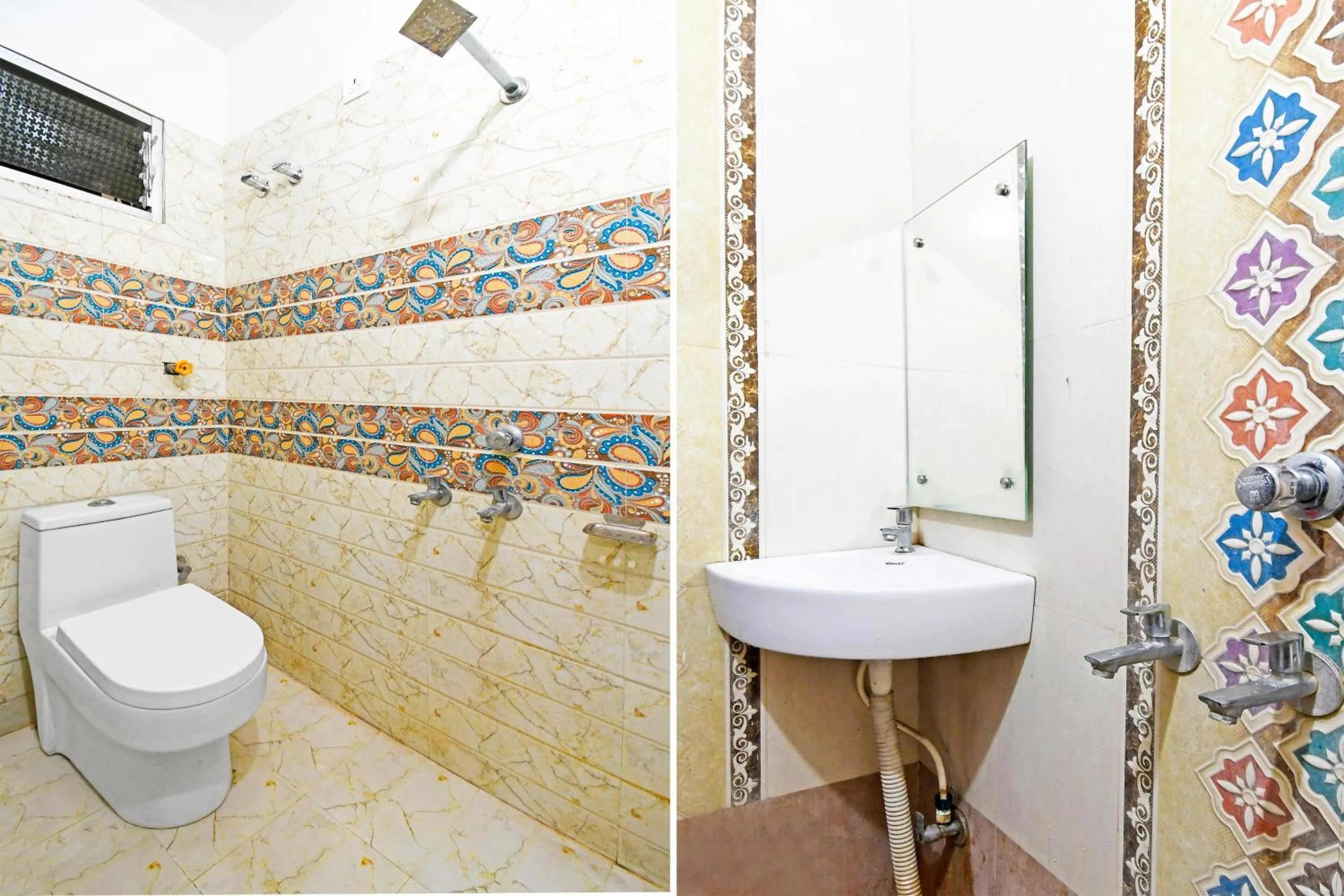 Bathroom in Hotel O Atithi Restro And Cafe
