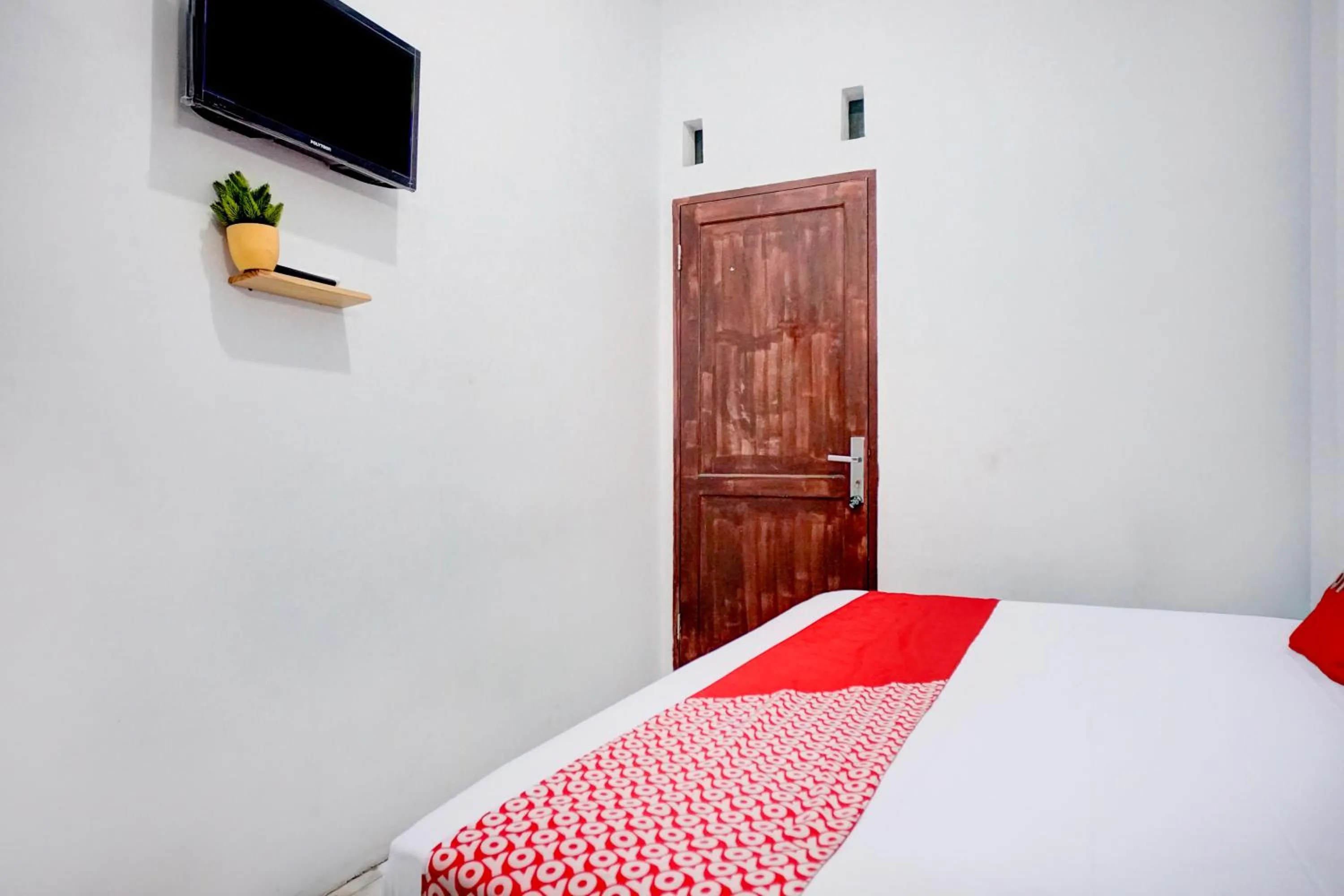 Bed in Hotel O Medan Timur Near Rsu Madani