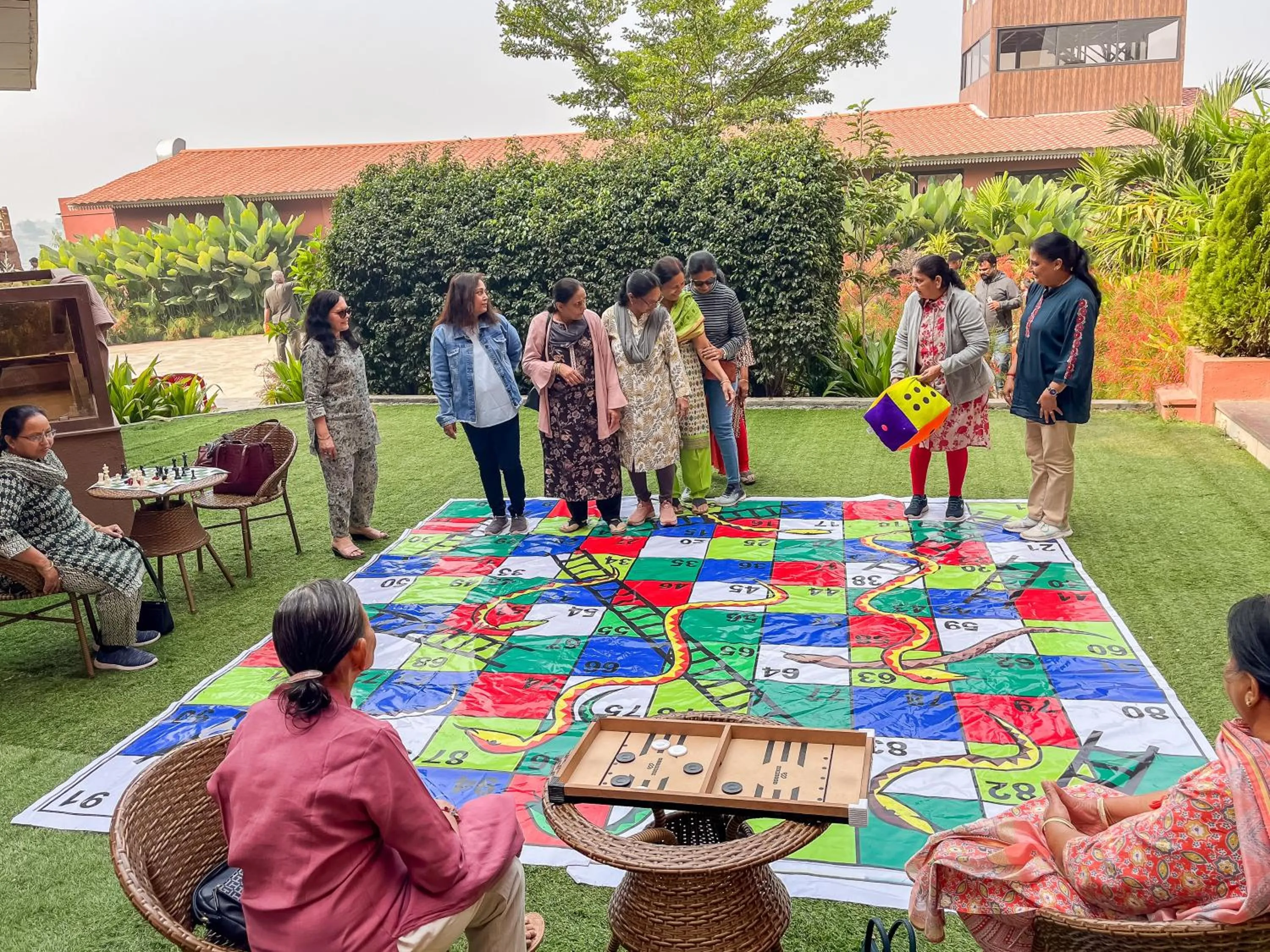 group of guests in Regenta Bharti Amusement & Adventure Resort Pune, Urulikanchan