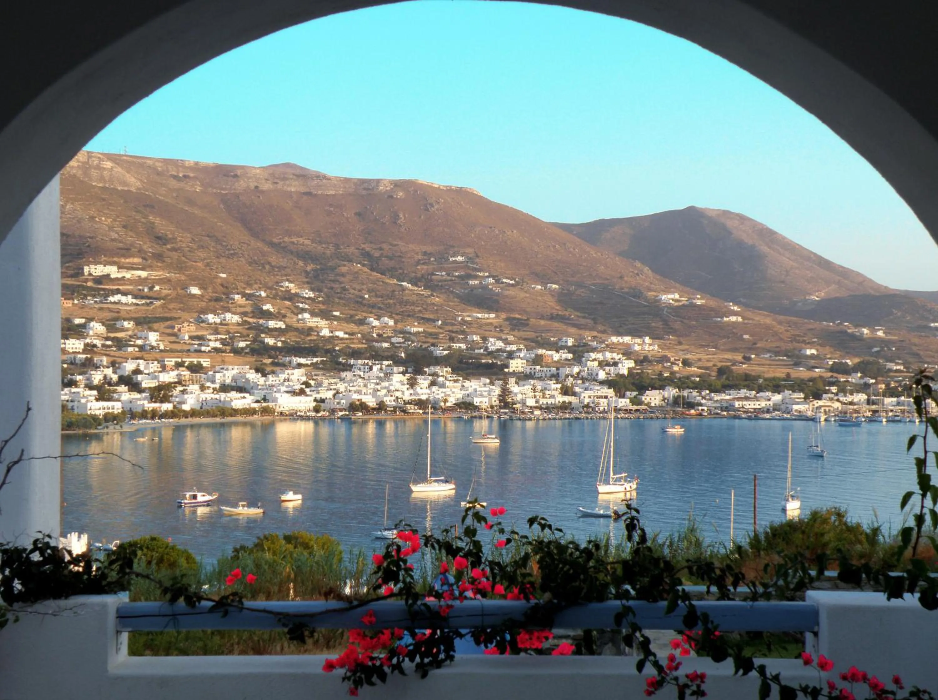 Balcony/Terrace in Paros Paradise Apartments