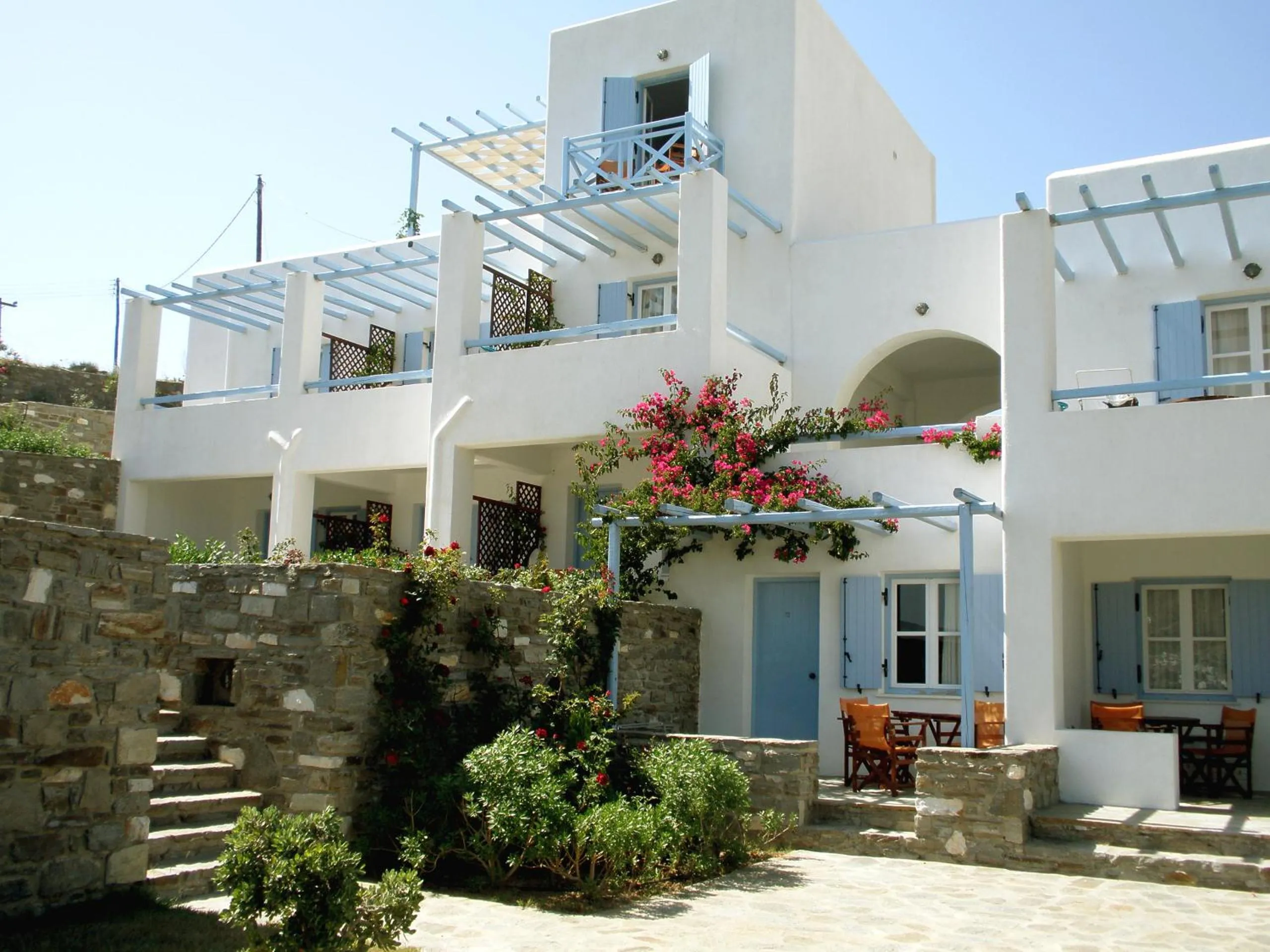 Property building in Paros Paradise Apartments