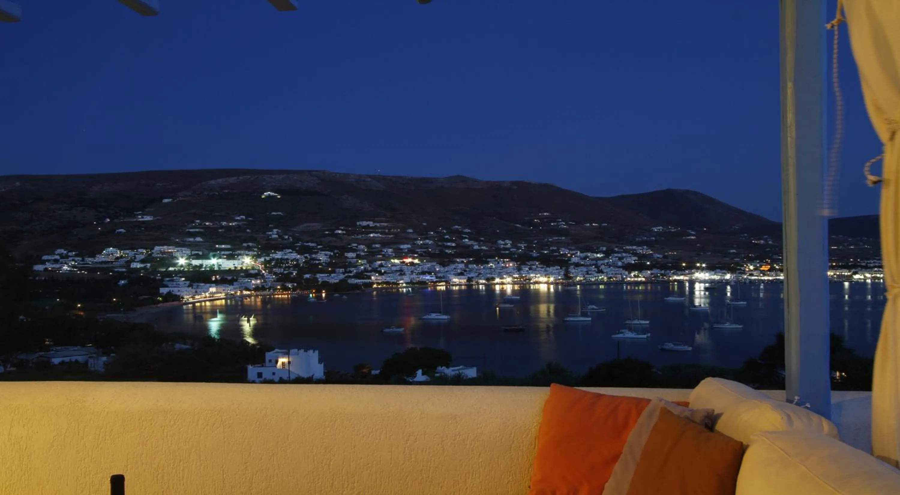 Sea view in Paros Paradise Apartments