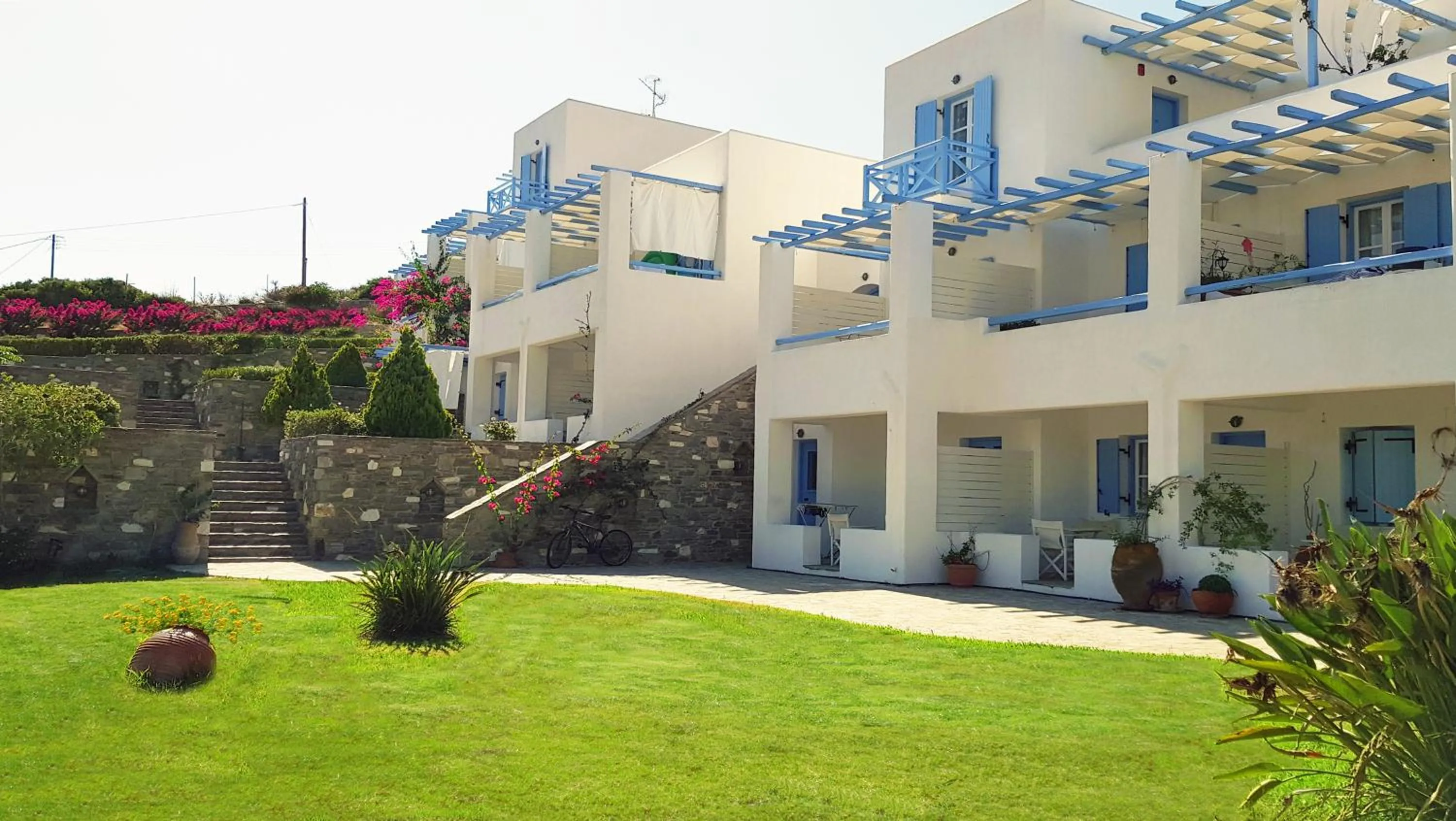 Property building in Paros Paradise Apartments