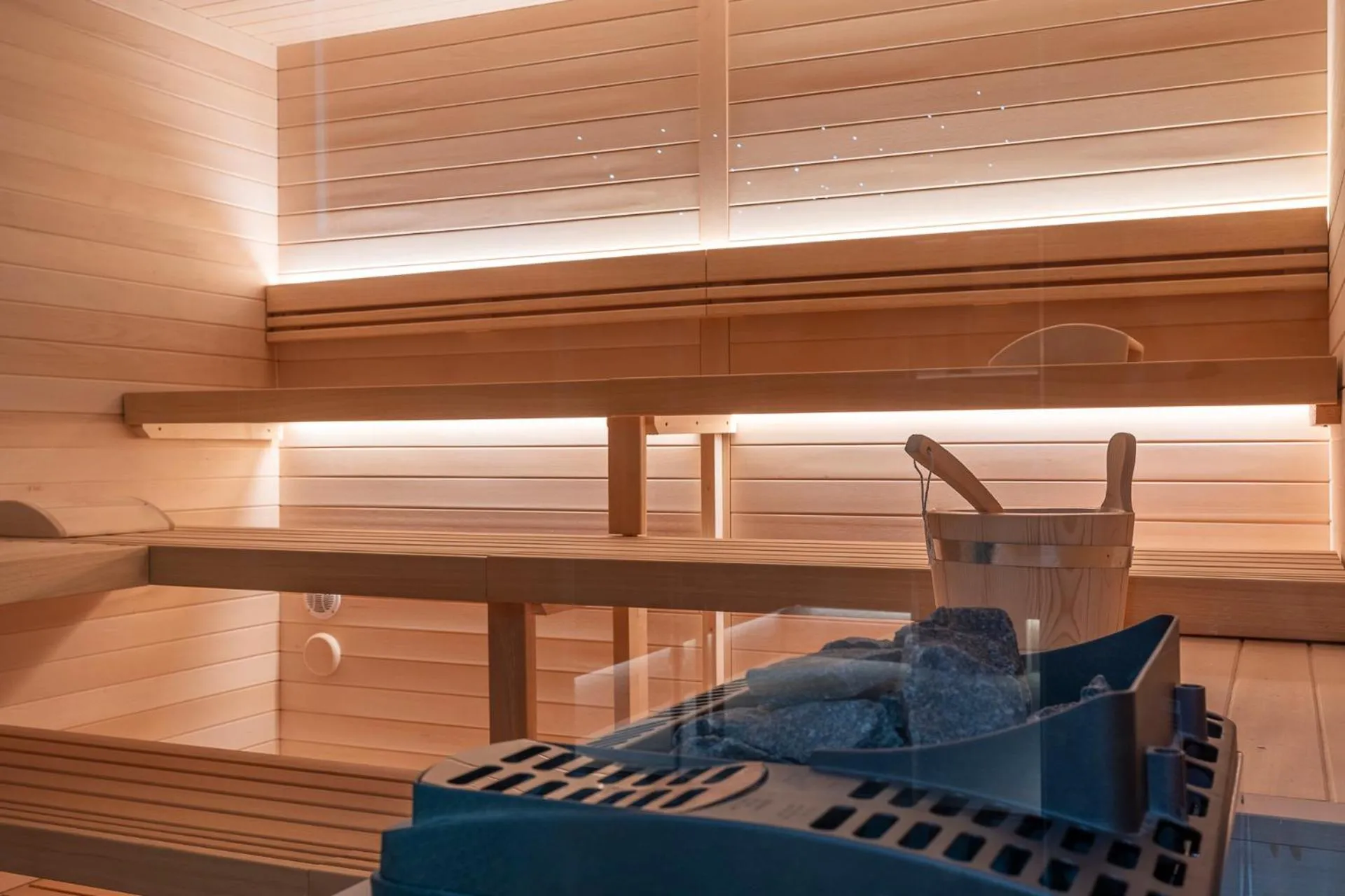 Sauna in Riserva Bianca Limone Hotel & SPA