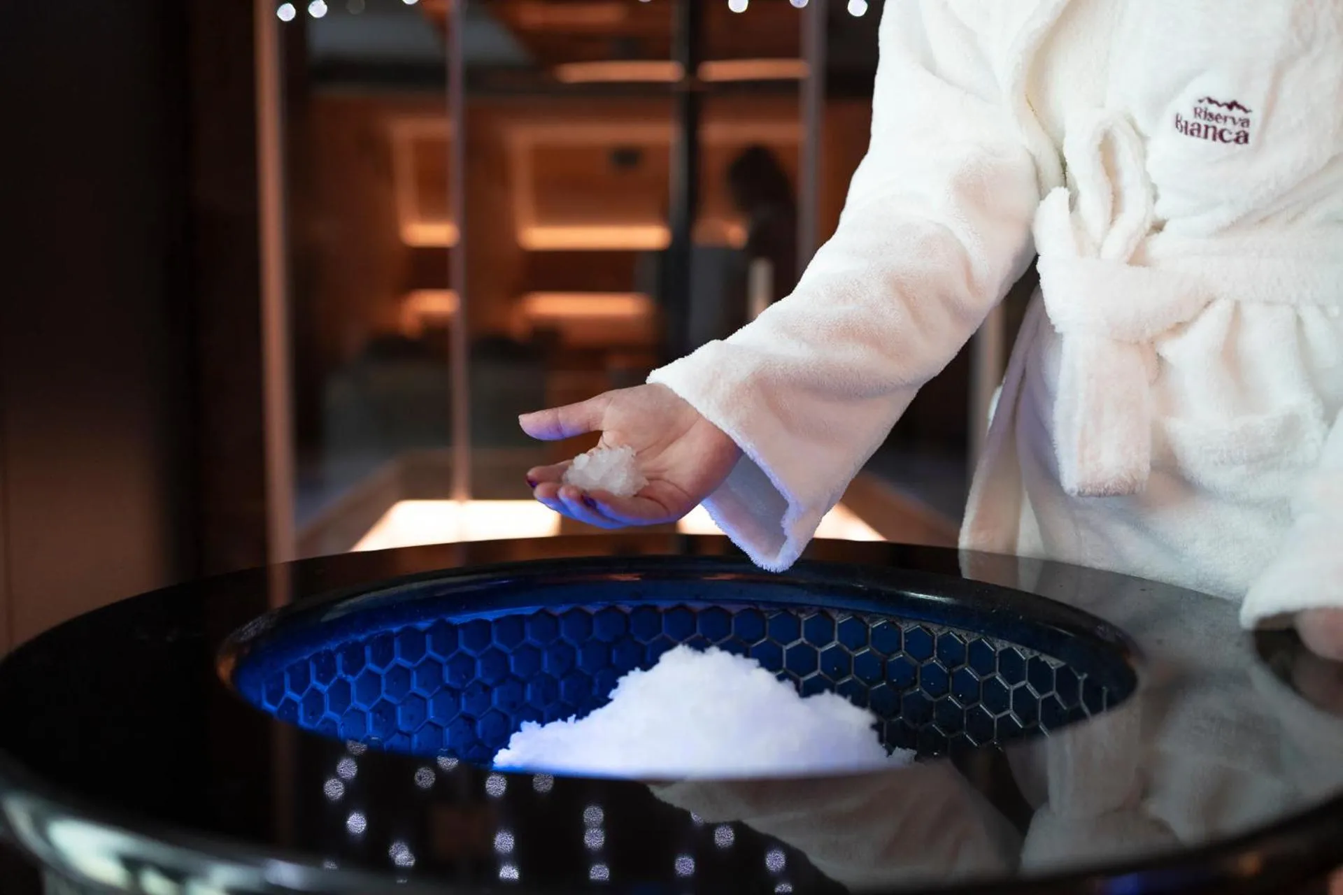 Spa and wellness centre/facilities in Riserva Bianca Limone Hotel & SPA