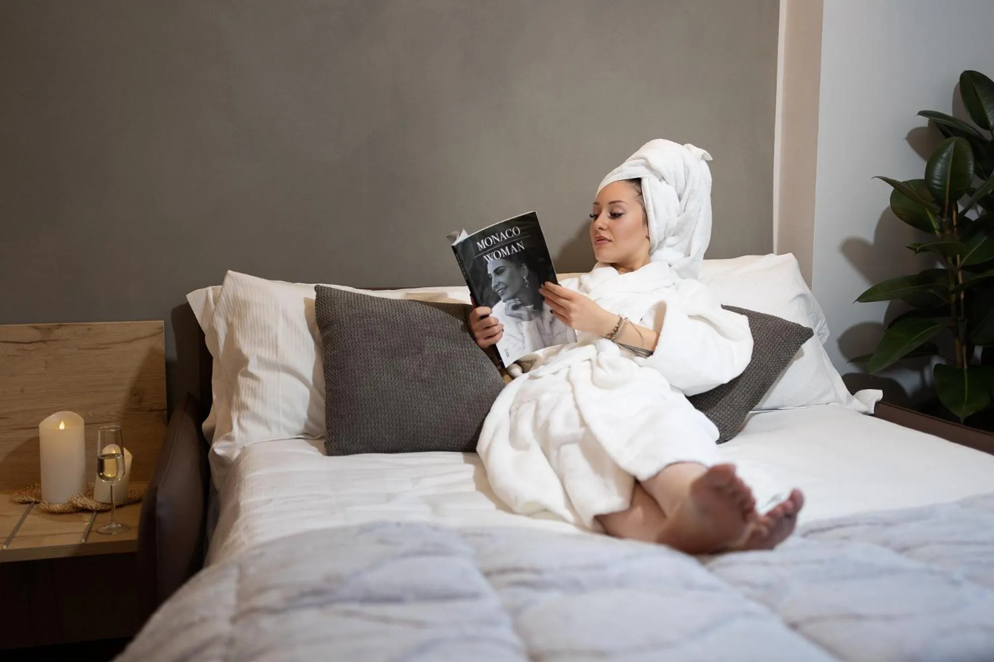 Bed in Riserva Bianca Limone Hotel & SPA