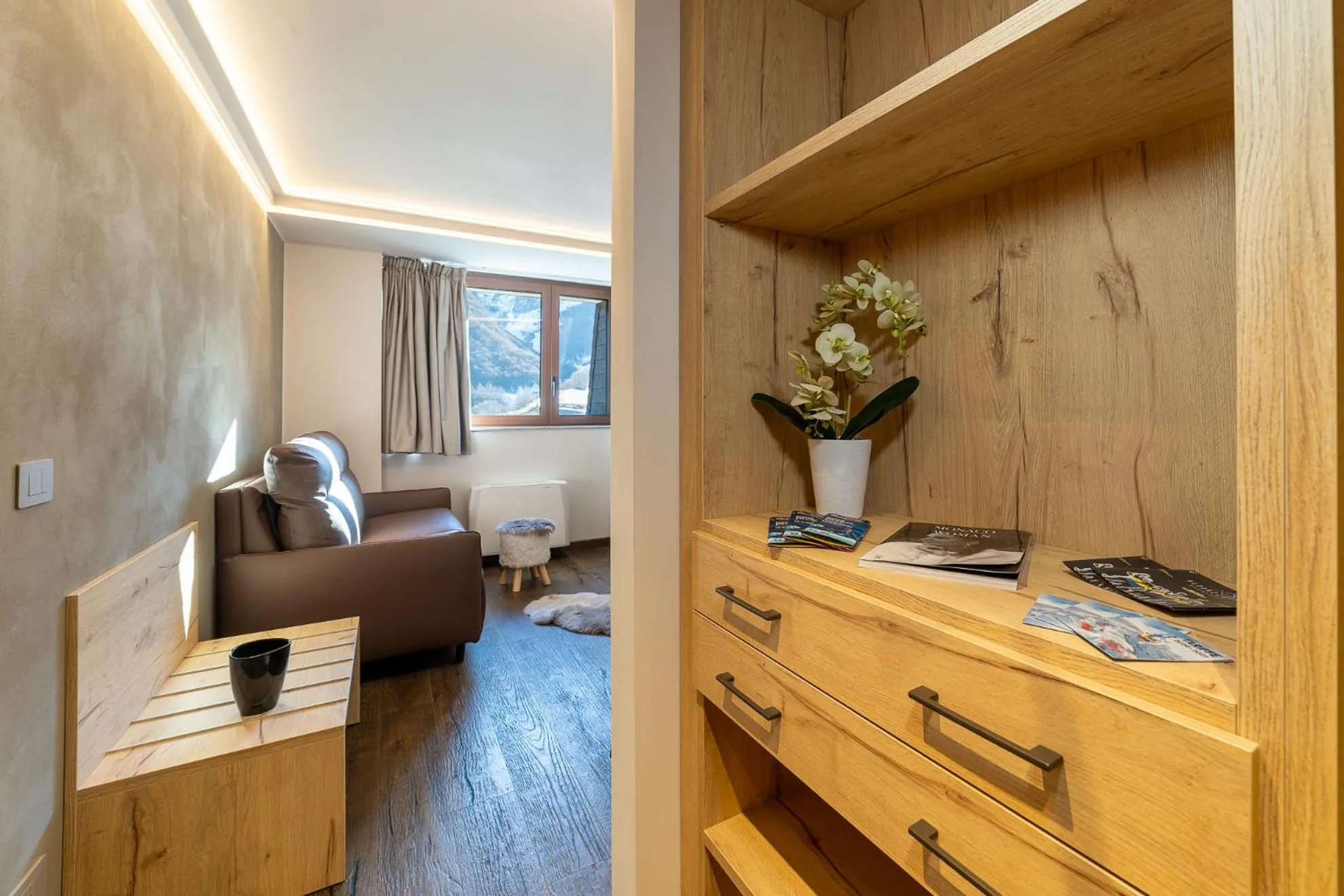 Living room in Riserva Bianca Limone Hotel & SPA
