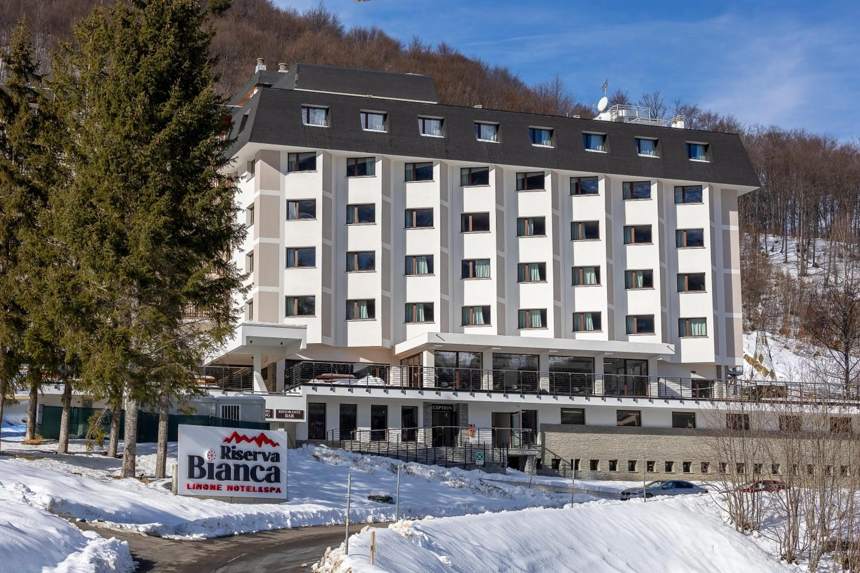 Property building in Riserva Bianca Limone Hotel & SPA
