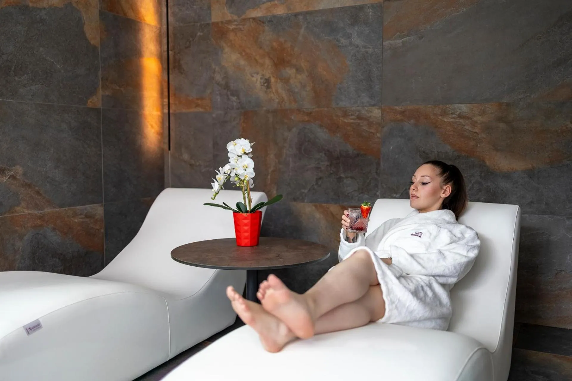 Spa and wellness centre/facilities in Riserva Bianca Limone Hotel & SPA