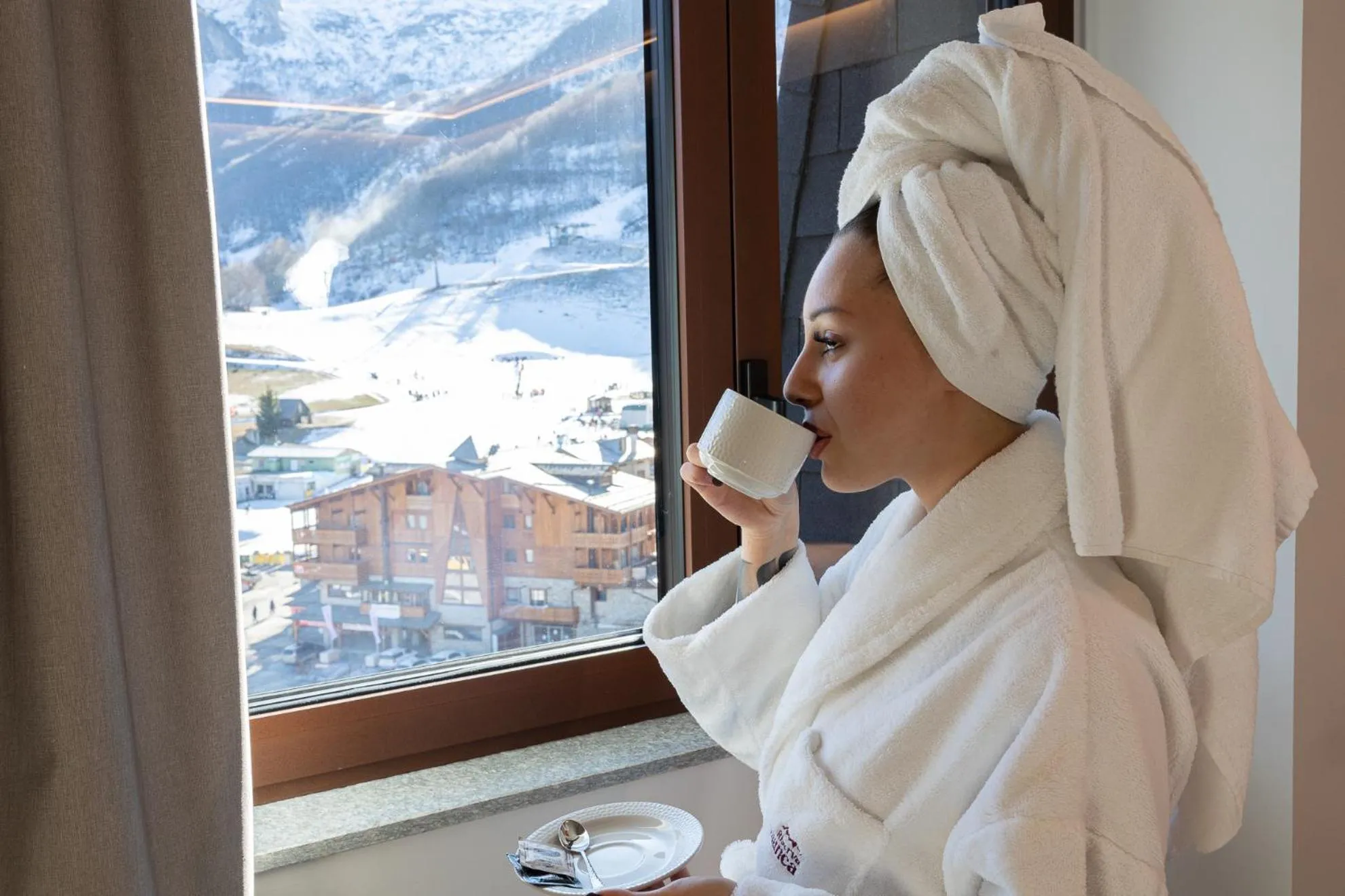 Natural landscape in Riserva Bianca Limone Hotel & SPA