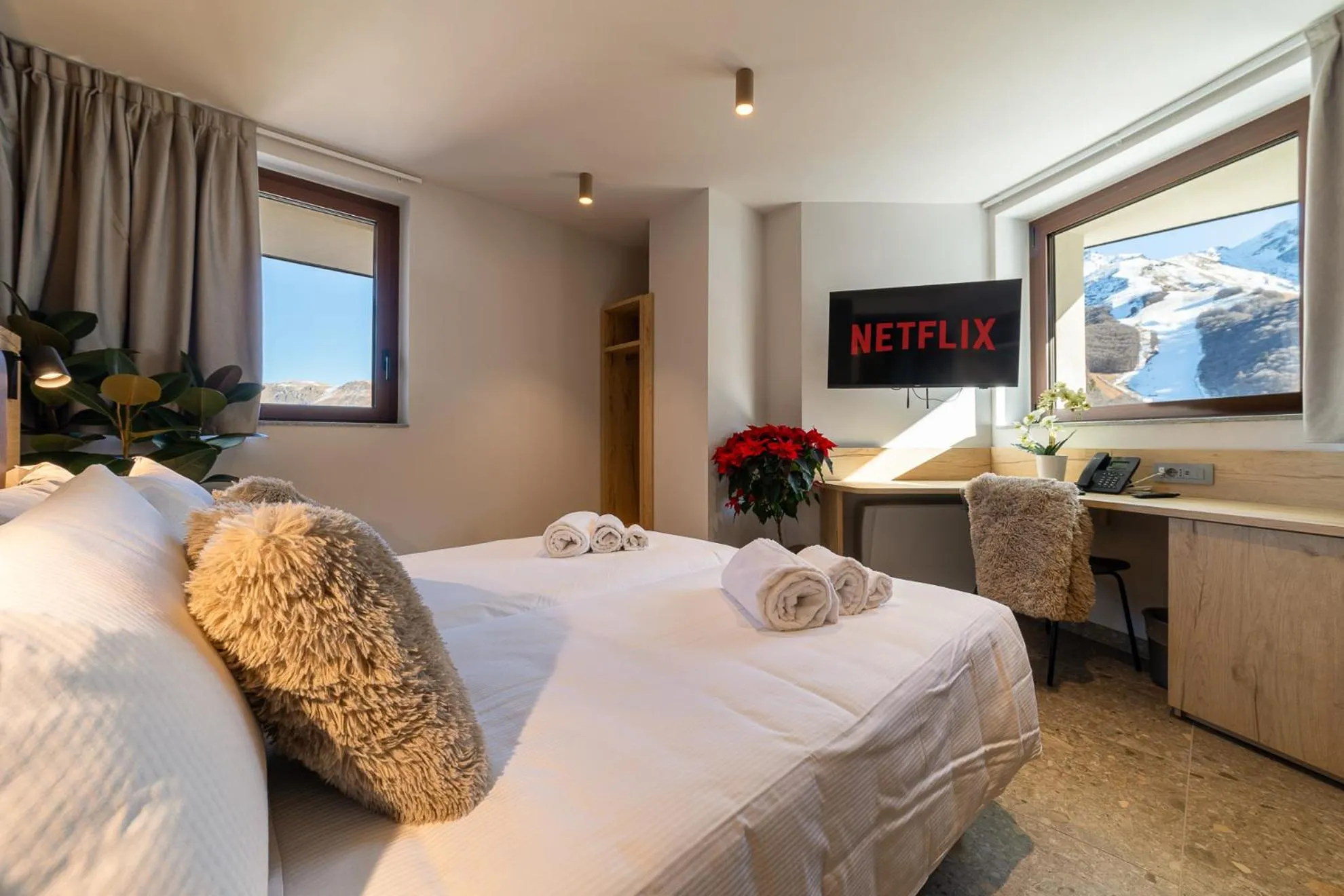 Natural landscape, Bed in Riserva Bianca Limone Hotel & SPA