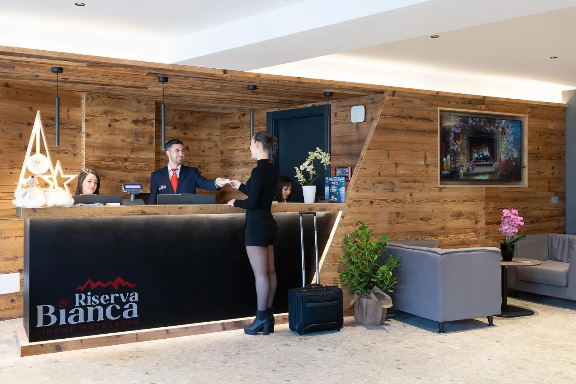 Staff in Riserva Bianca Limone Hotel & SPA