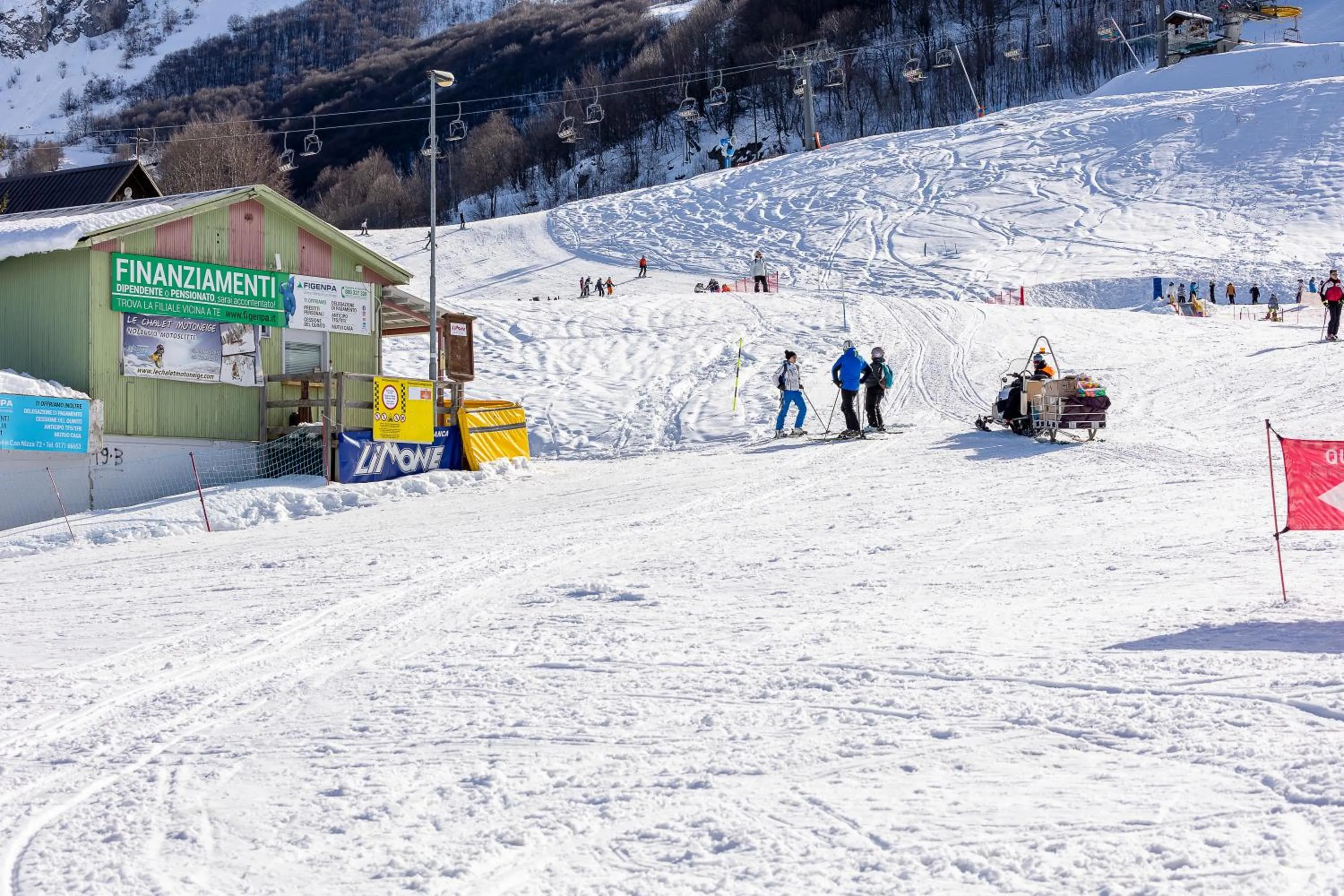 Mountain view in Riserva Bianca Limone Hotel & SPA