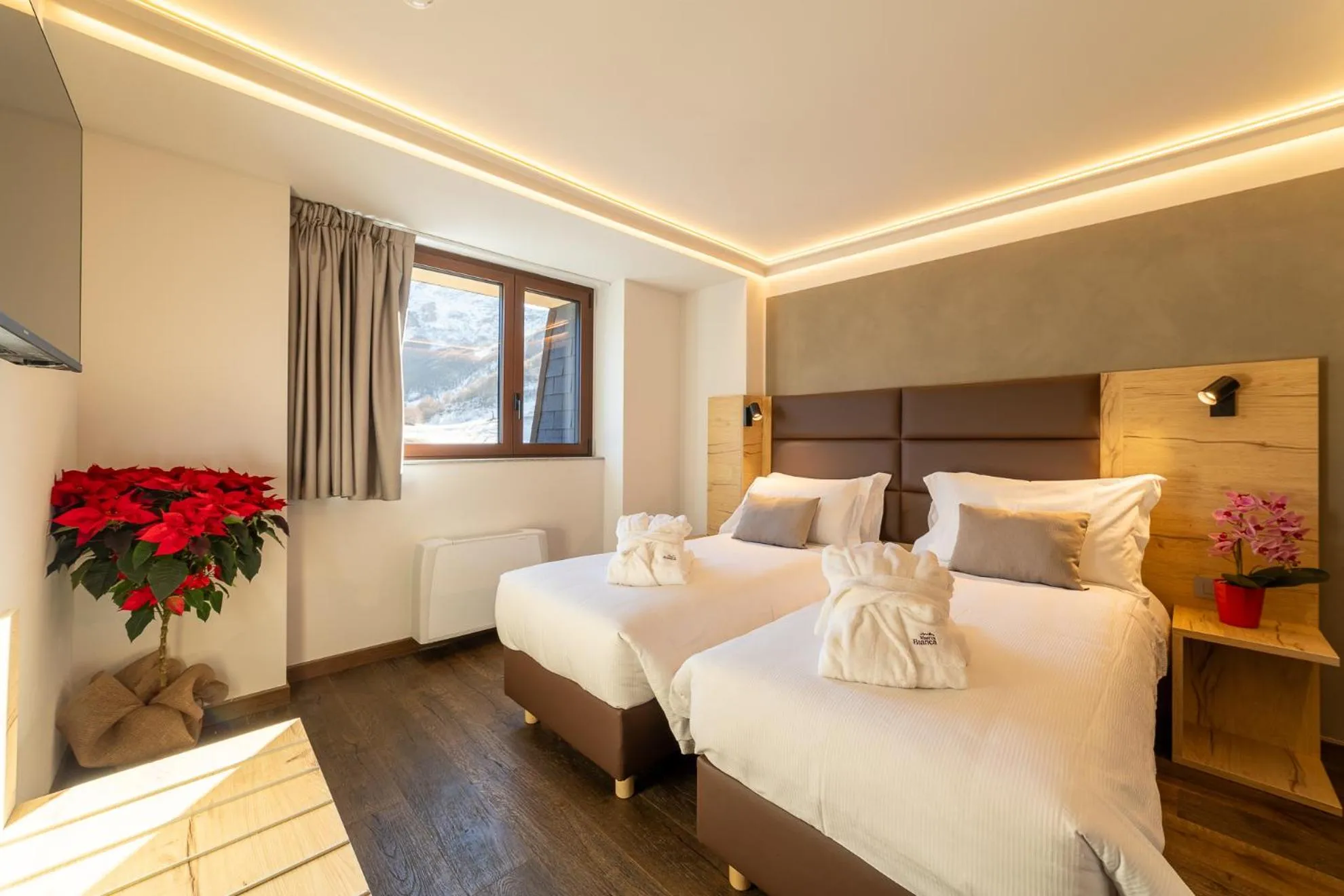 Bed in Riserva Bianca Limone Hotel & SPA