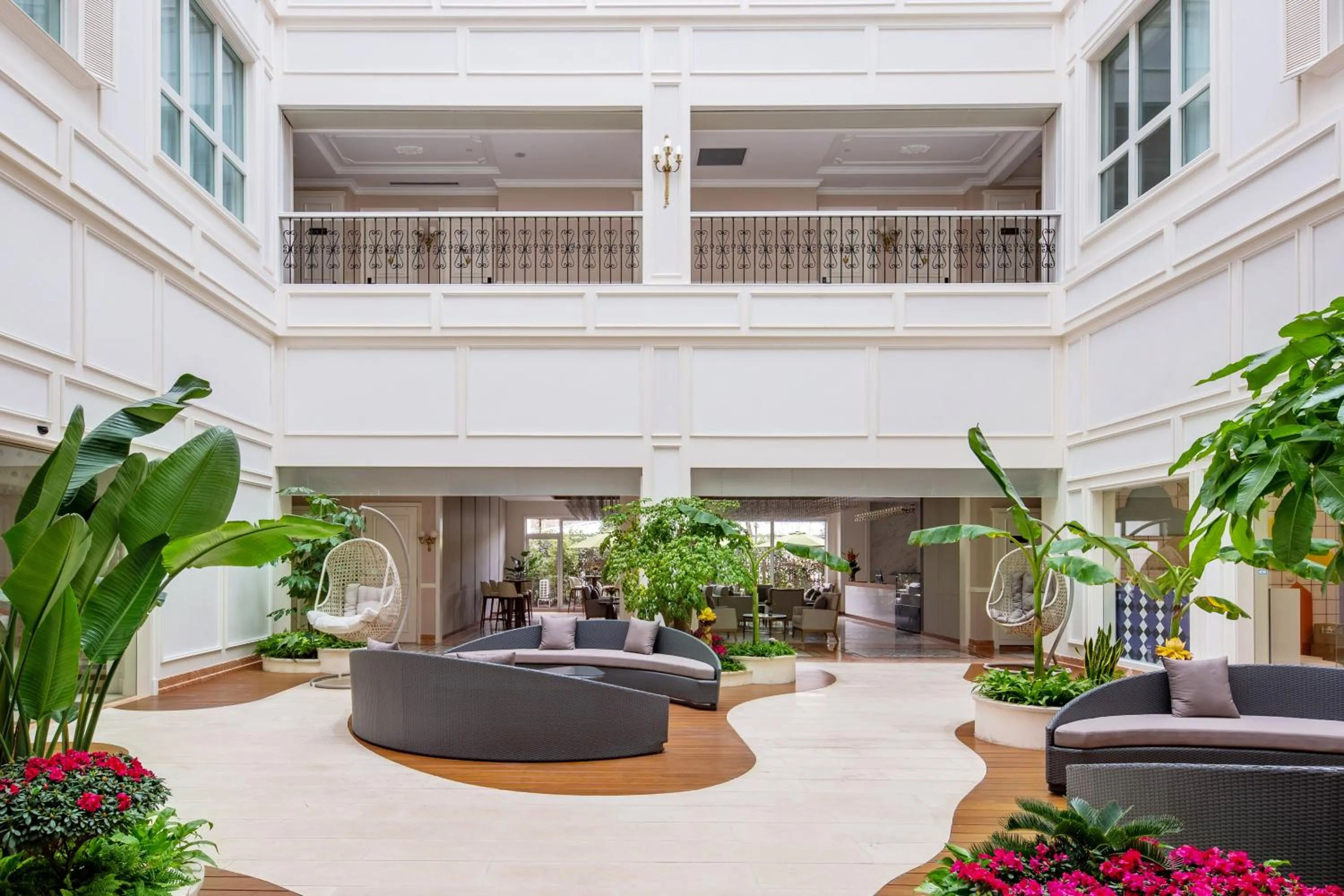 Communal lounge/ TV room in NARADA Resort Shanghai Hotel Disney Store