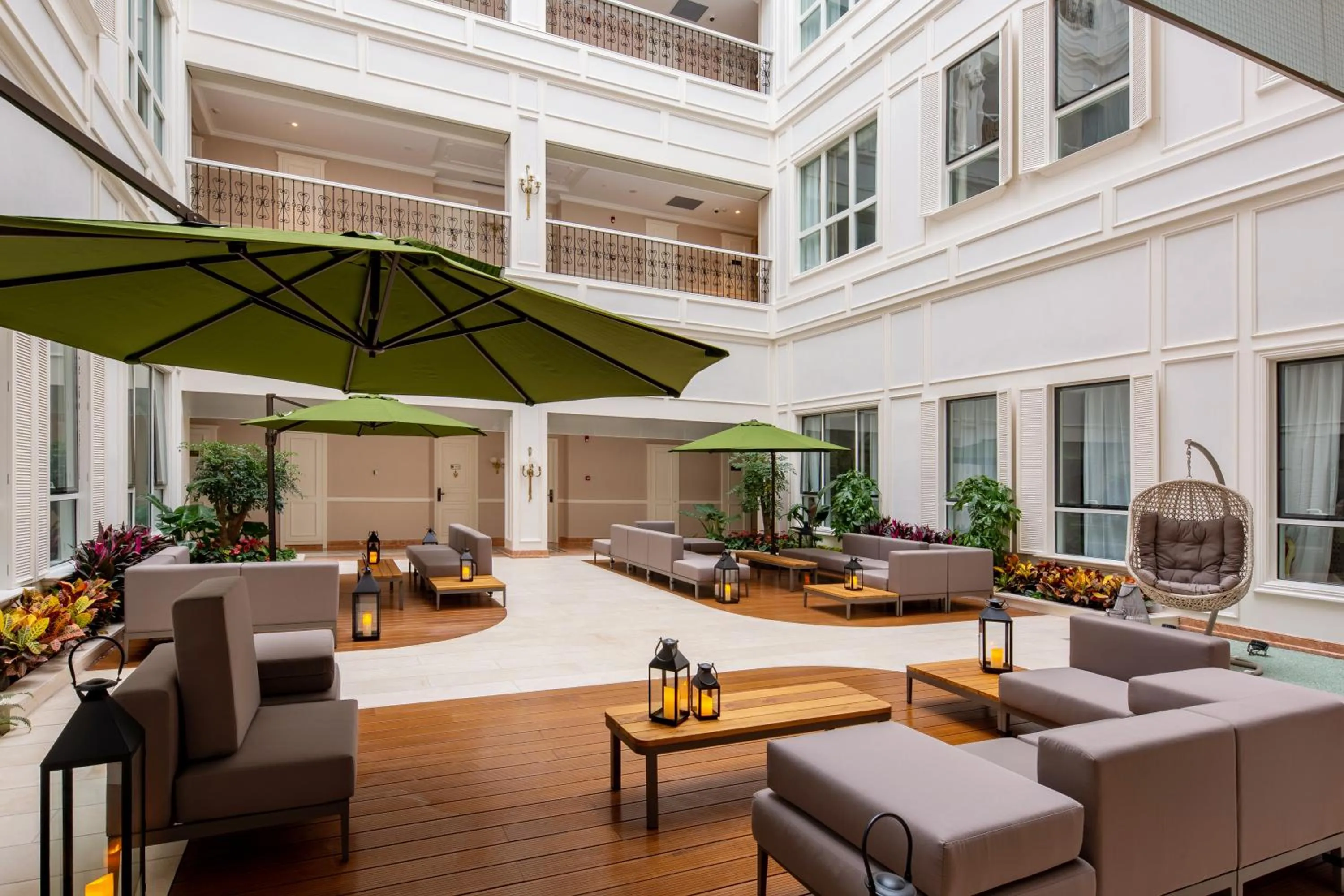 Communal lounge/ TV room in NARADA Resort Shanghai Hotel Disney Store