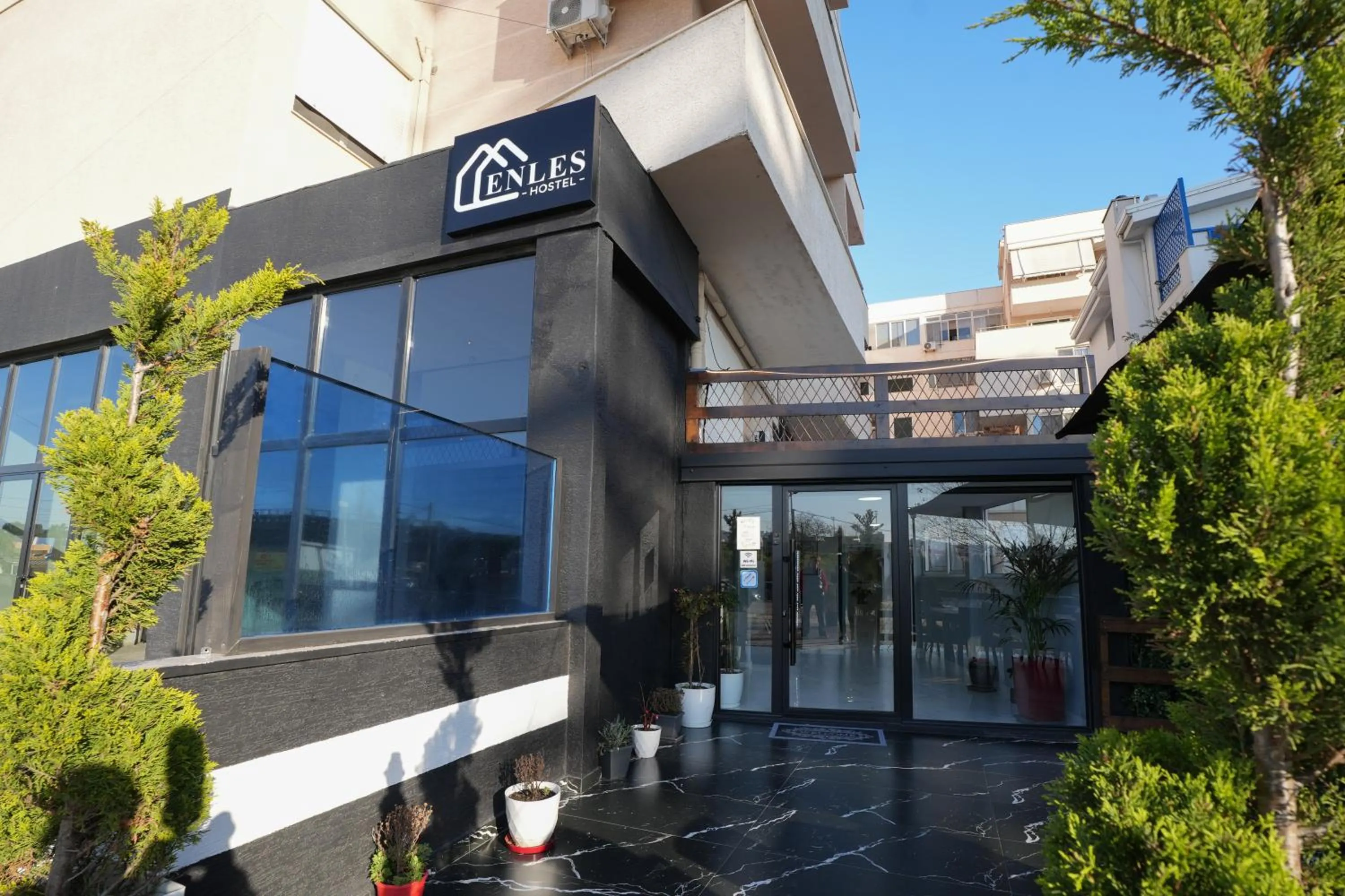 Property building in Enles Hotel