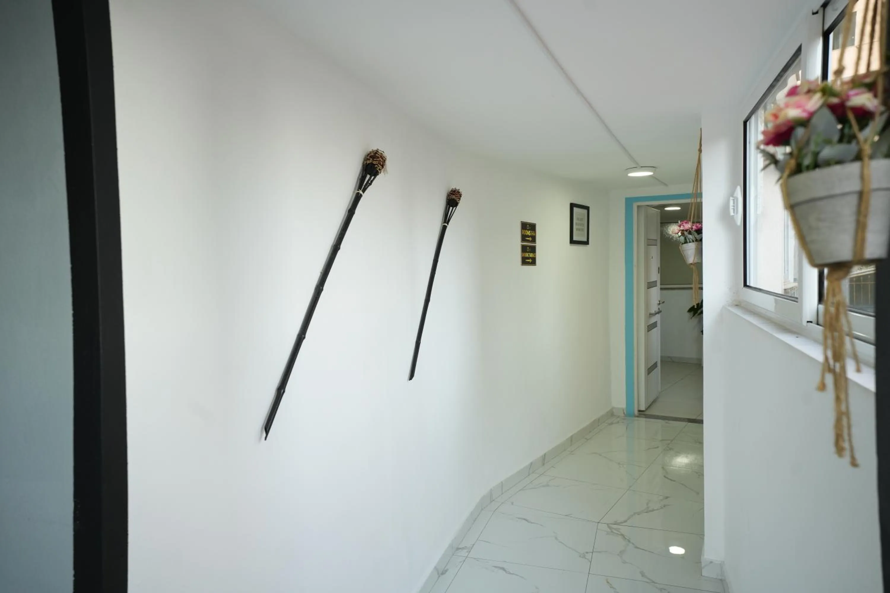 Lobby or reception in Enles Hotel