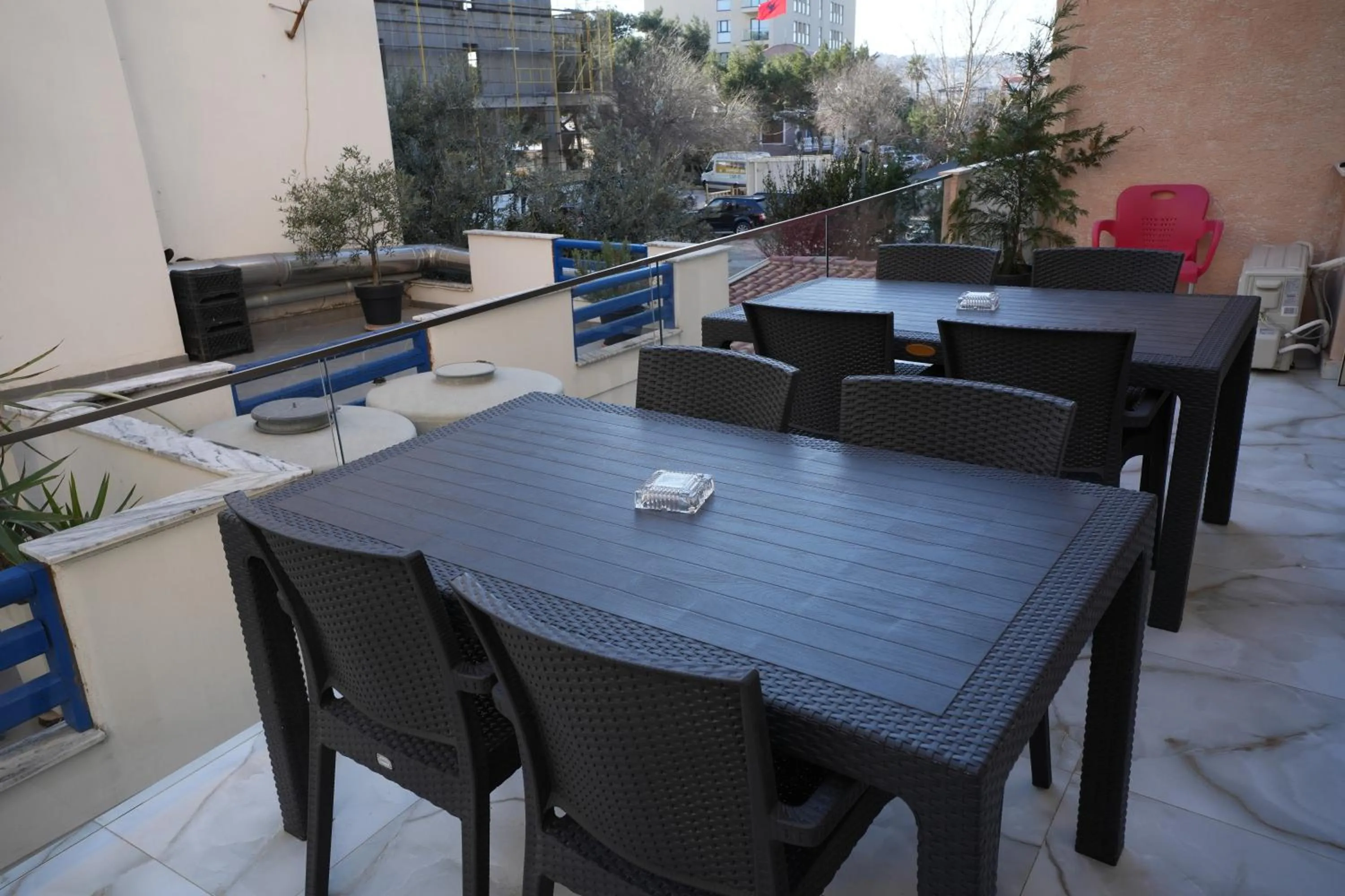 Balcony/Terrace in Enles Hotel