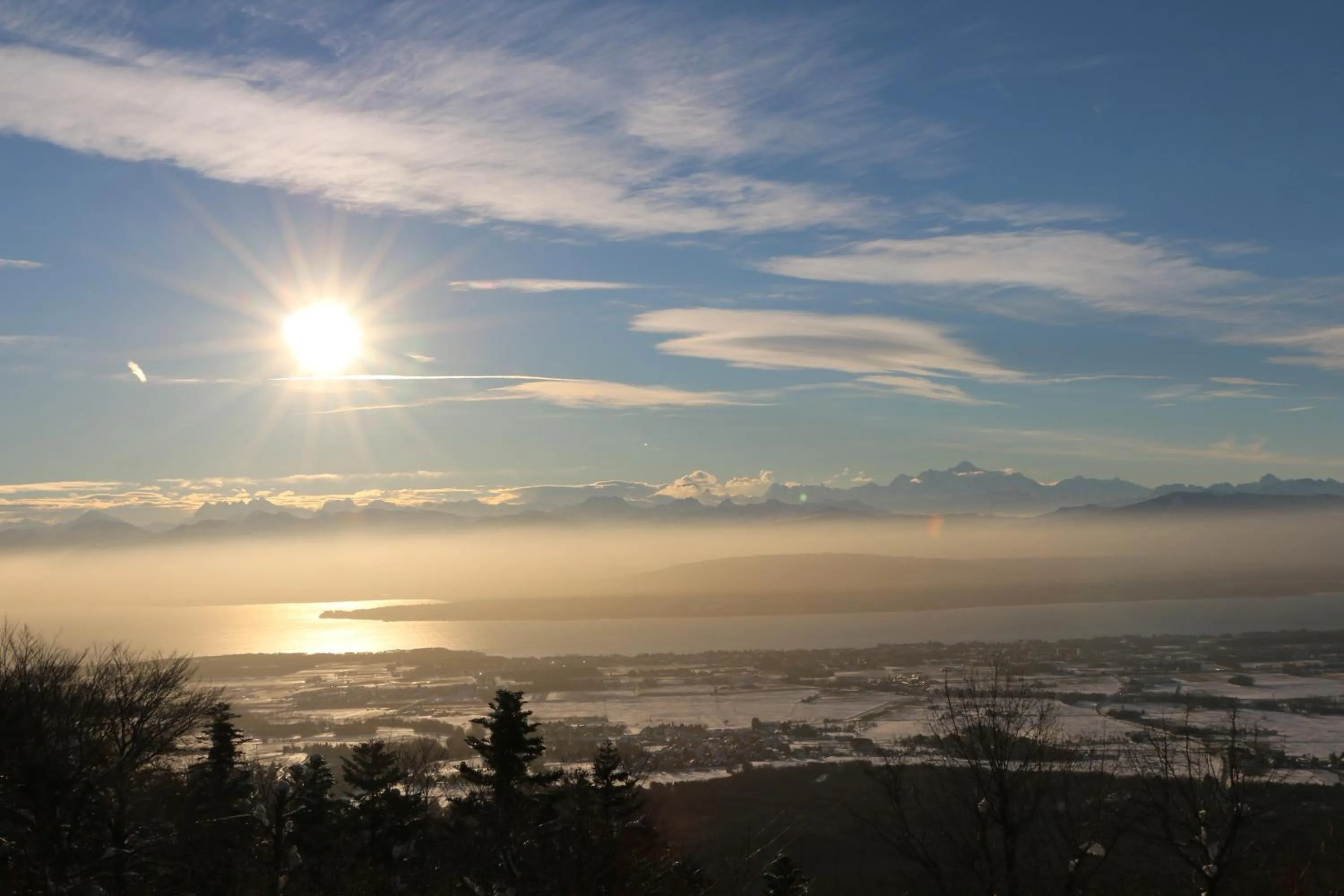 Lake view in La Ferme de la Praz - Rooms with a View