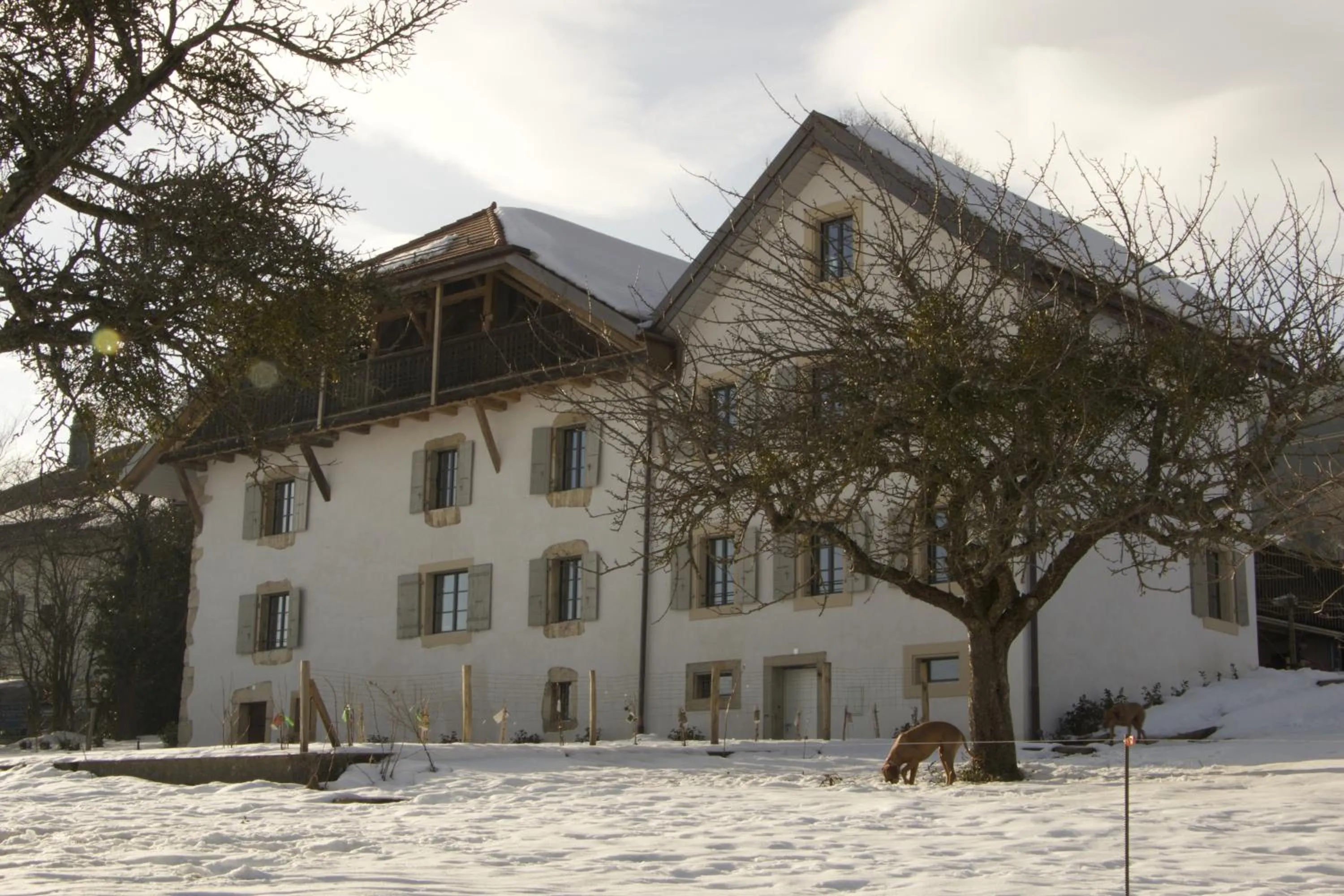 Facade/entrance in La Ferme de la Praz - Rooms with a View