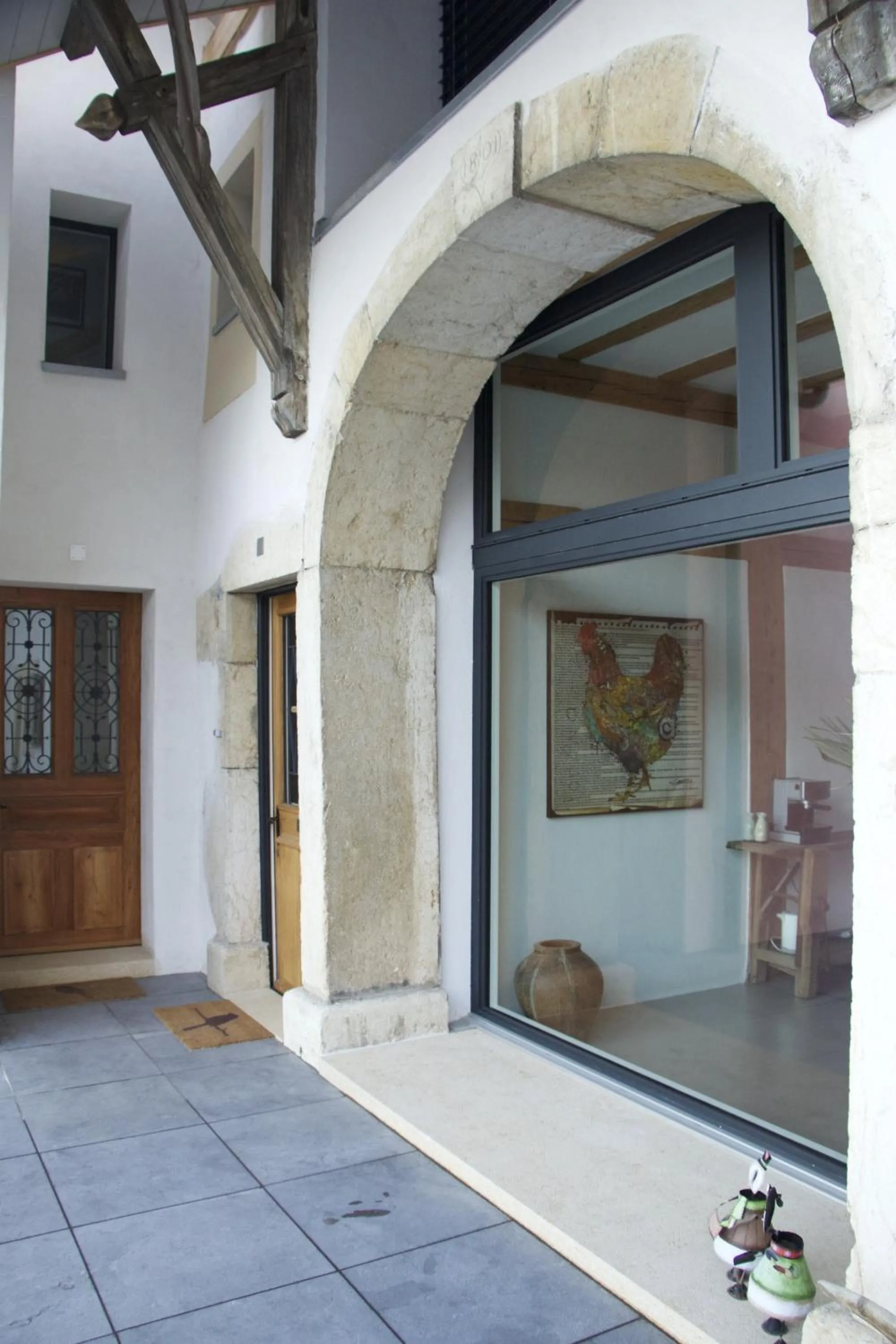 Facade/entrance in La Ferme de la Praz - Rooms with a View