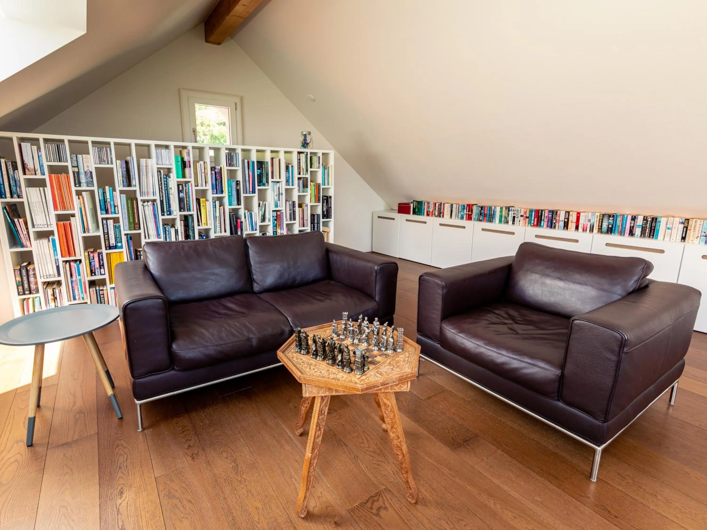 Communal lounge/ TV room in La Ferme de la Praz - Rooms with a View