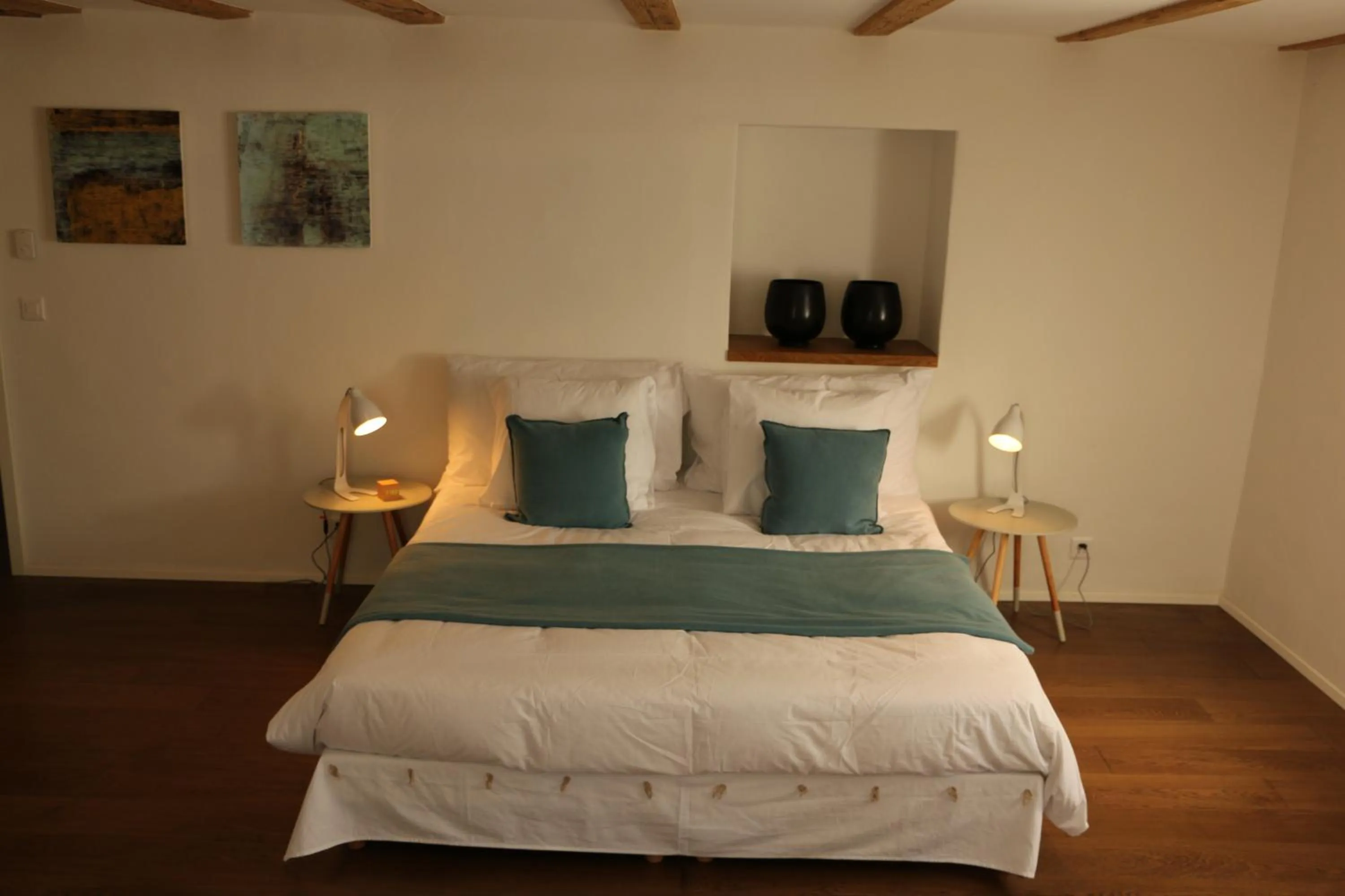 Bedroom, Bed in La Ferme de la Praz - Rooms with a View