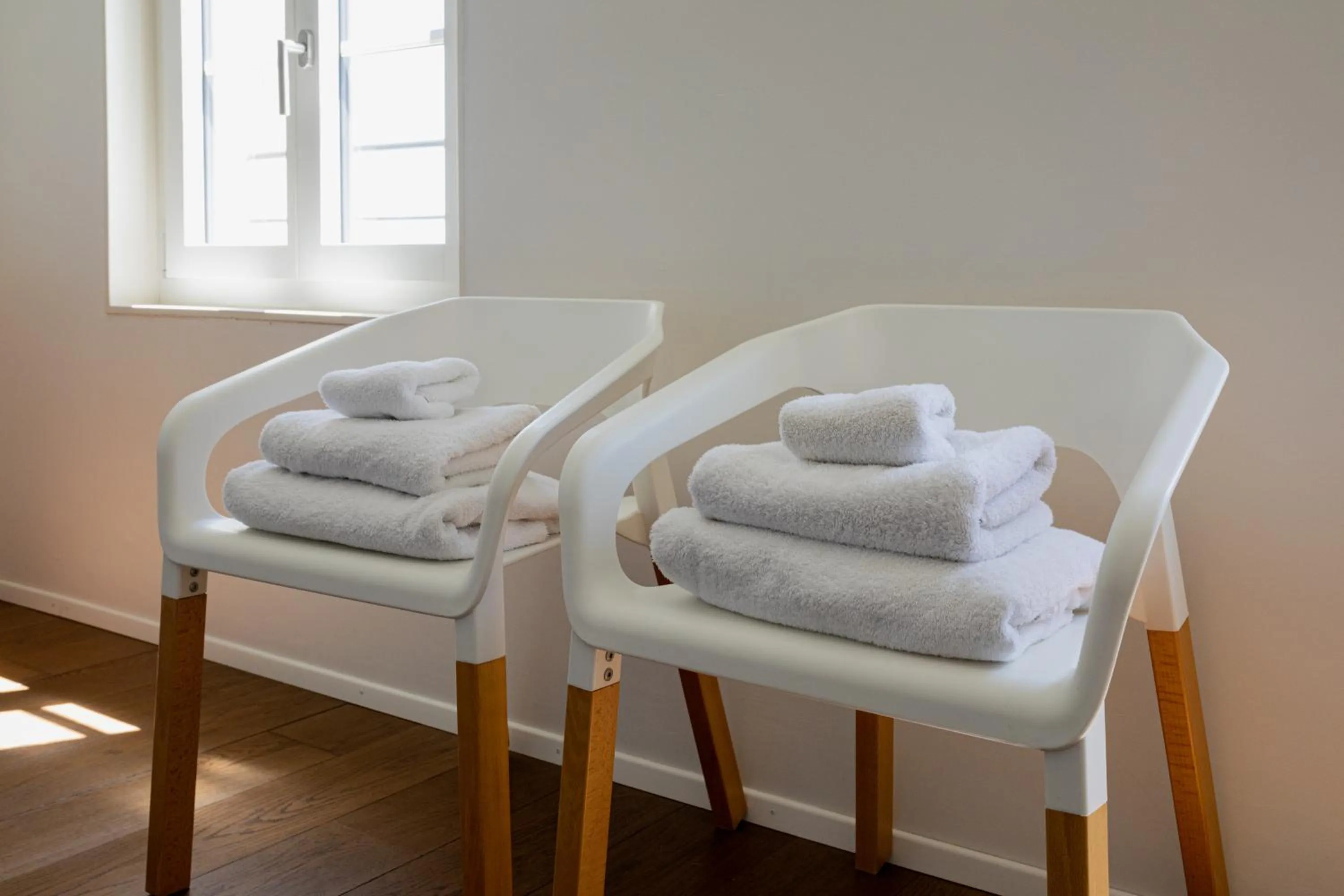 towels in La Ferme de la Praz - Rooms with a View