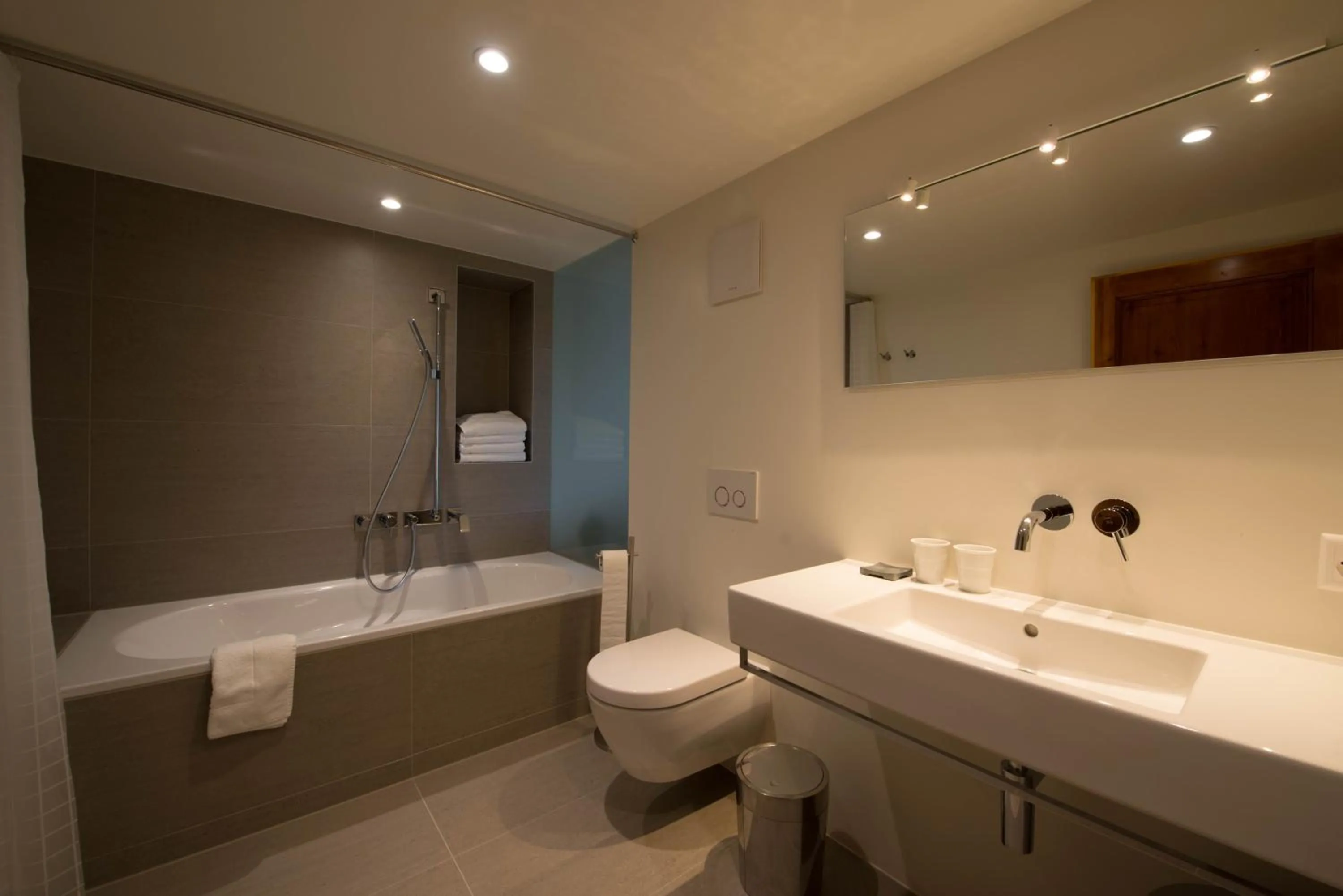 Bathroom in La Ferme de la Praz - Rooms with a View