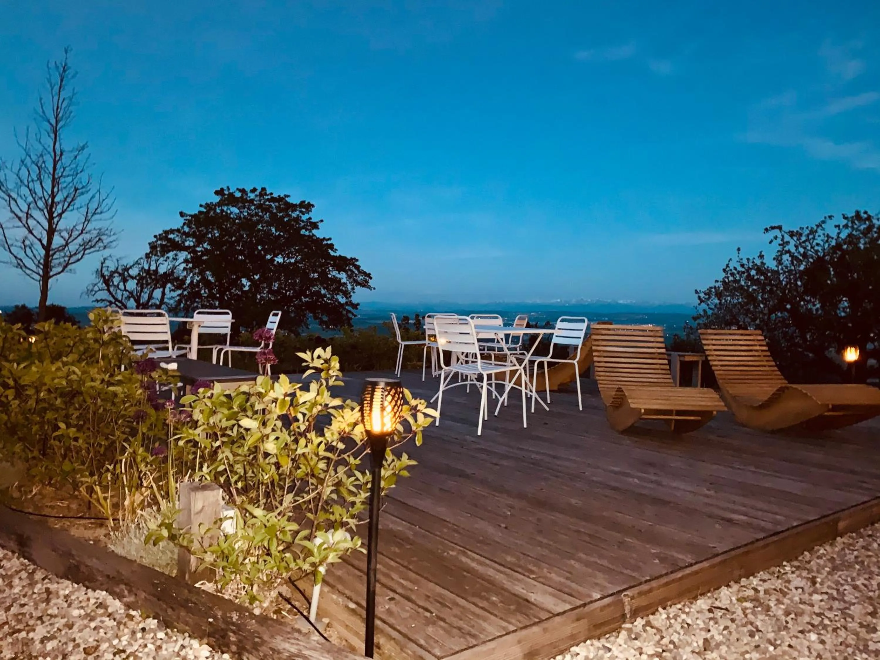 Balcony/Terrace in La Ferme de la Praz - Rooms with a View