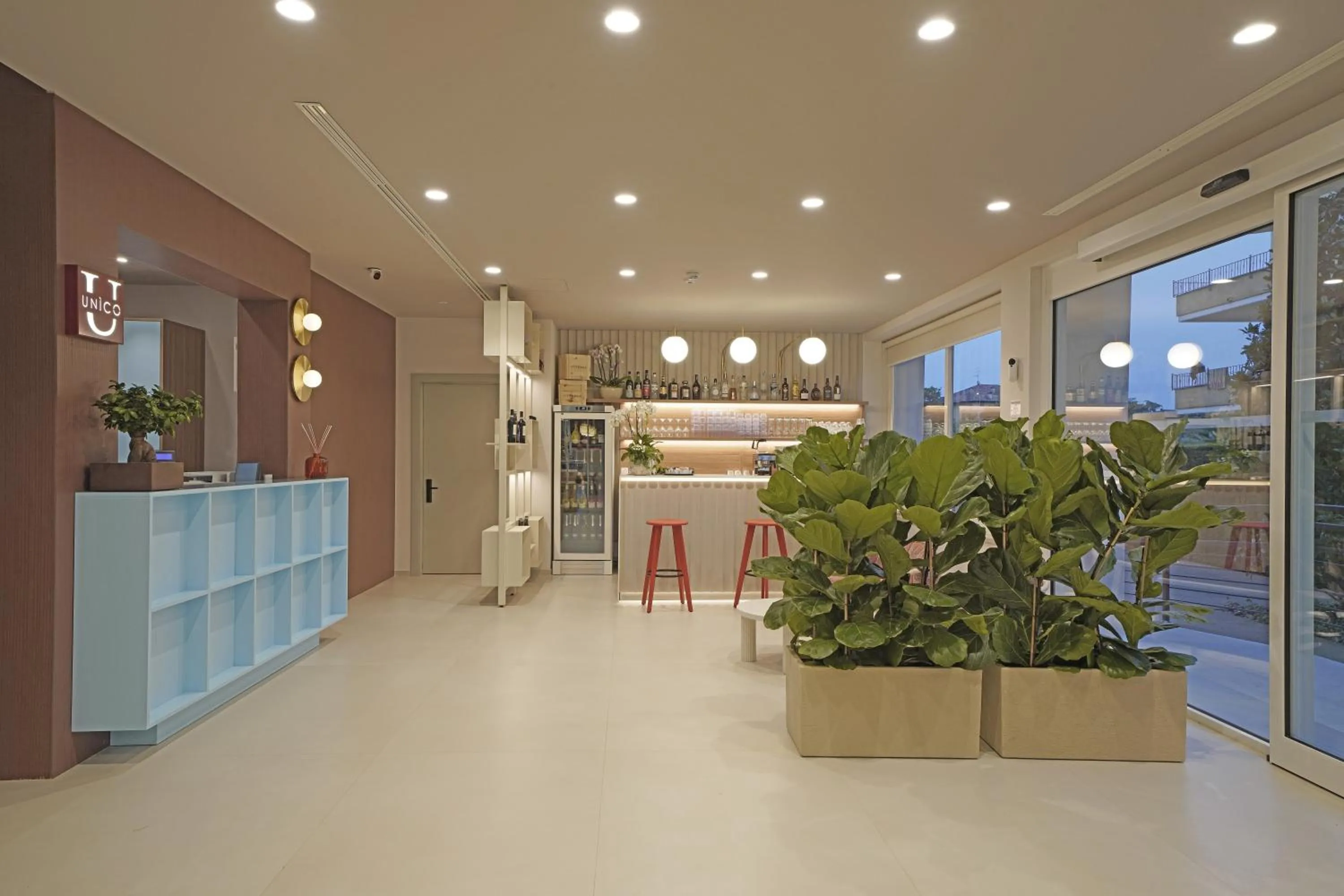 Lobby or reception in Hotel Unico by Dori